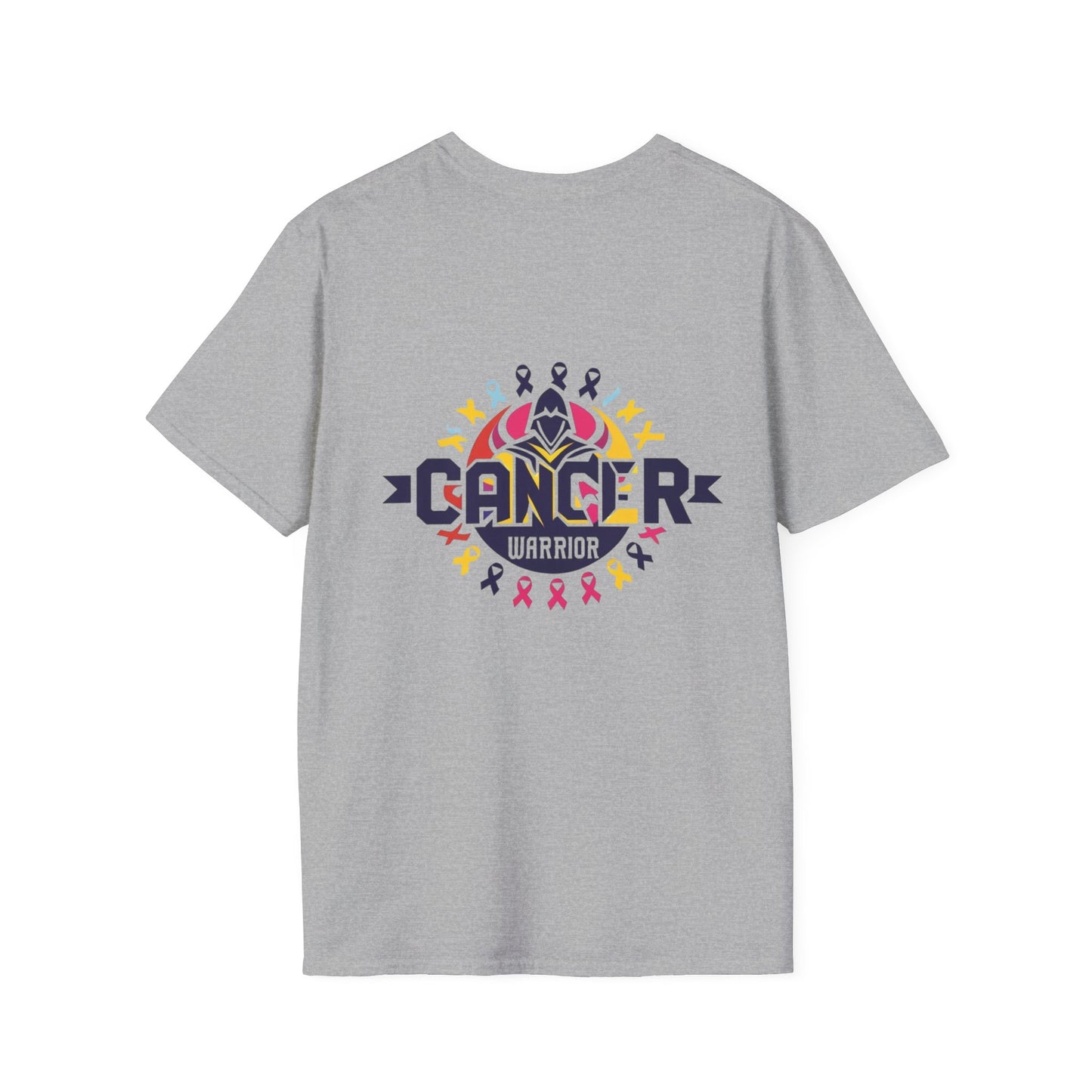 Cancer Warrior Unisex Softstyle T-Shirt, Support Tee, Awareness Shirt, Gift Idea for Cancer Fighters, Inspirational Apparel