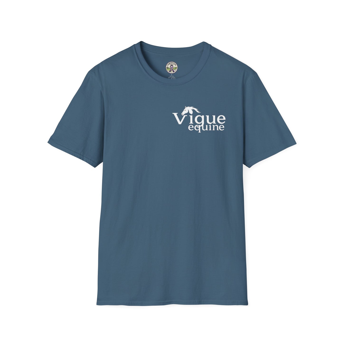Vigue Equine LLC Merch for Countryside Runners- soft style t-shirt