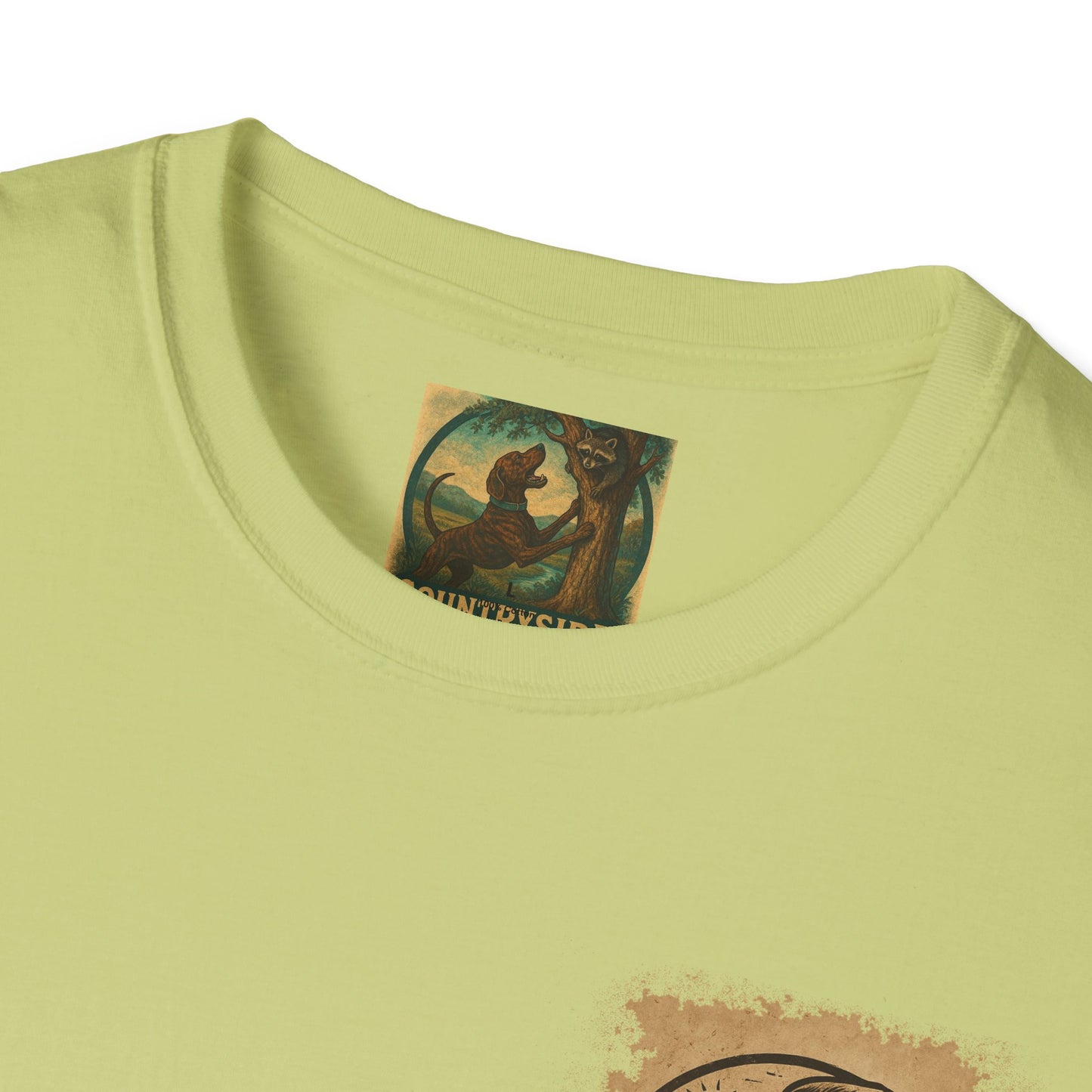 Countryside Runners treed plott hound T-Shirt, Unisex Dog Lover Tee, Softstyle Graphic Shirt, Gifts for Pet Owners, Outdoor Enthusiasts Apparel