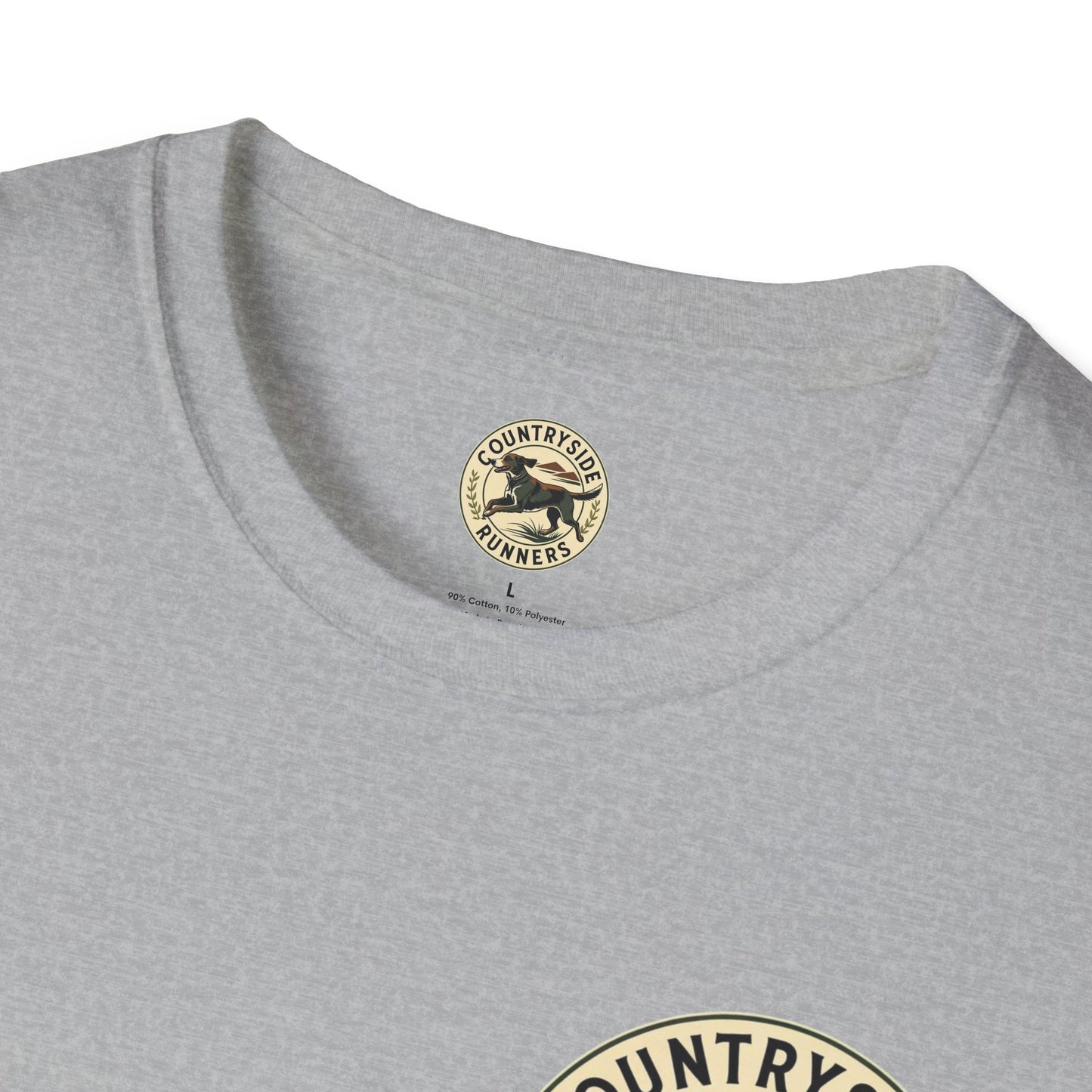 Unisex Country-Themed Graphic Tee, Vintage Runner T-Shirt, Nature Lover Gift, Outdoor Lifestyle Apparel, Gifts for Him/Her