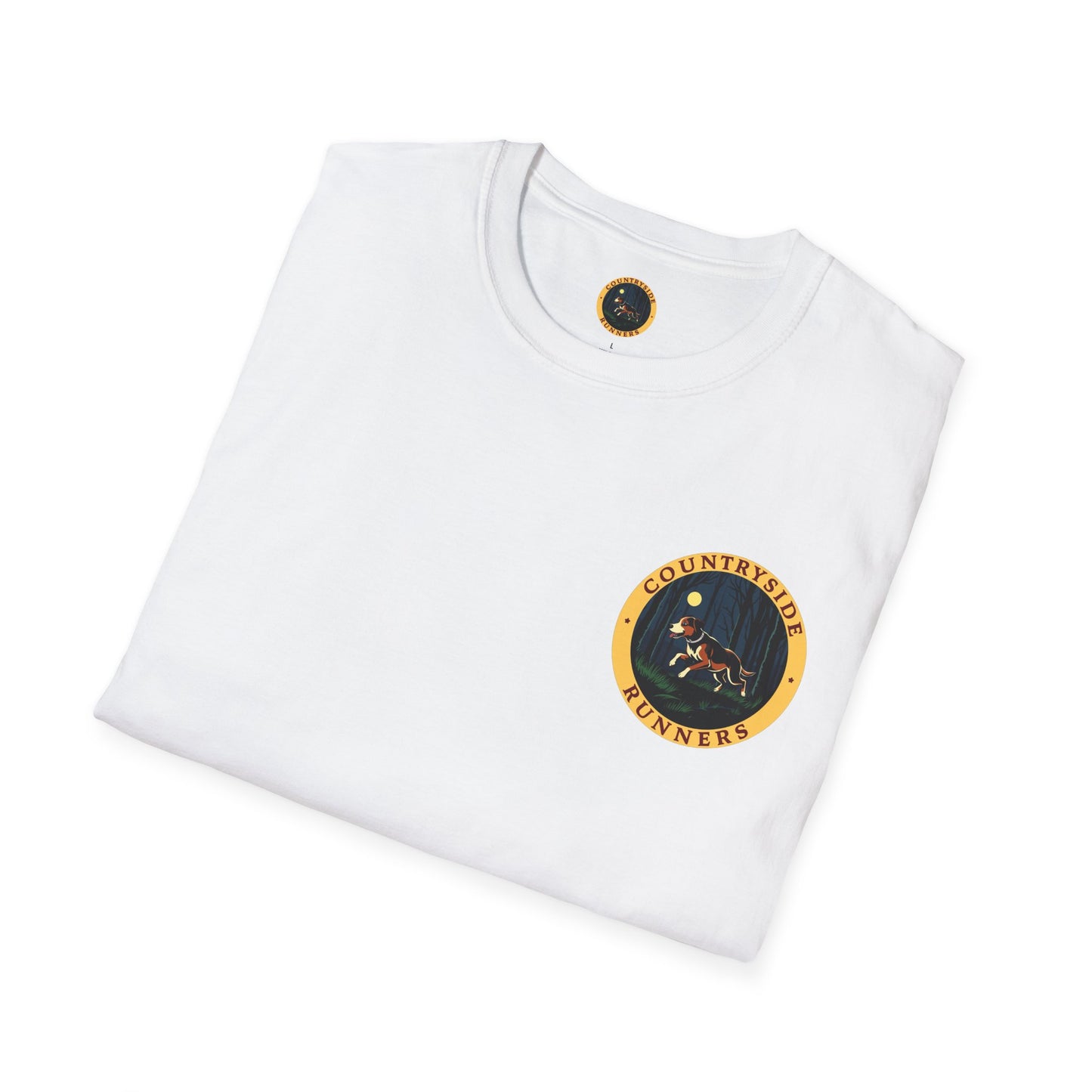 Coonhound Adventures T-Shirt, Fun Dog Lover Tee, Unisex Softstyle Shirt, Perfect Gift for Pet Owners, Outdoor Adventure Apparel