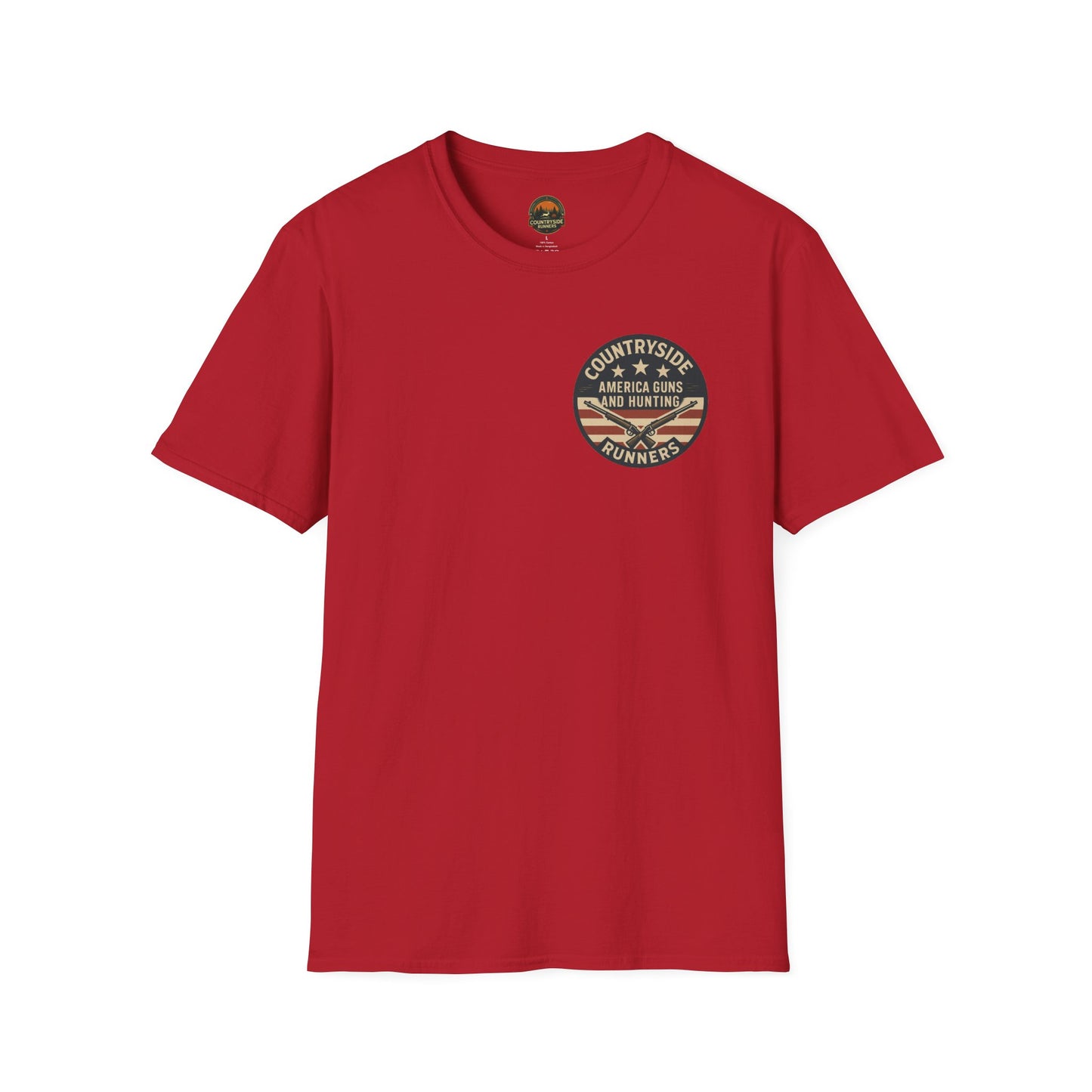 Patriotic Adventures T-Shirt | Outdoor Enthusiast Gear, Camping Tee, Hunting Apparel, Gift for Dads, Summer Adventure Wear