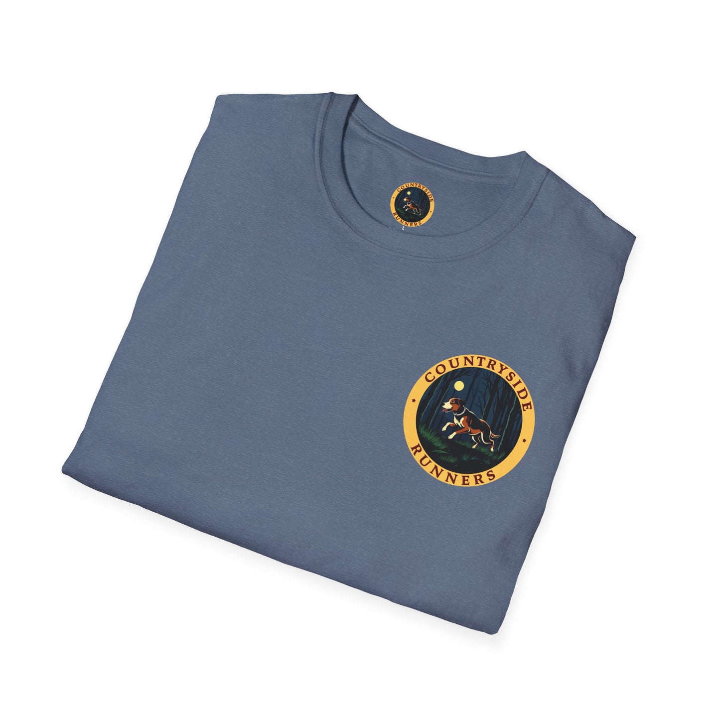 Vintage-Inspired Bluetick Naturals Unisex Softstyle T-Shirt, Pet Lover's Tee, Casual Wear, Gift for Dog Owners, Outdoor Adventure Shirt