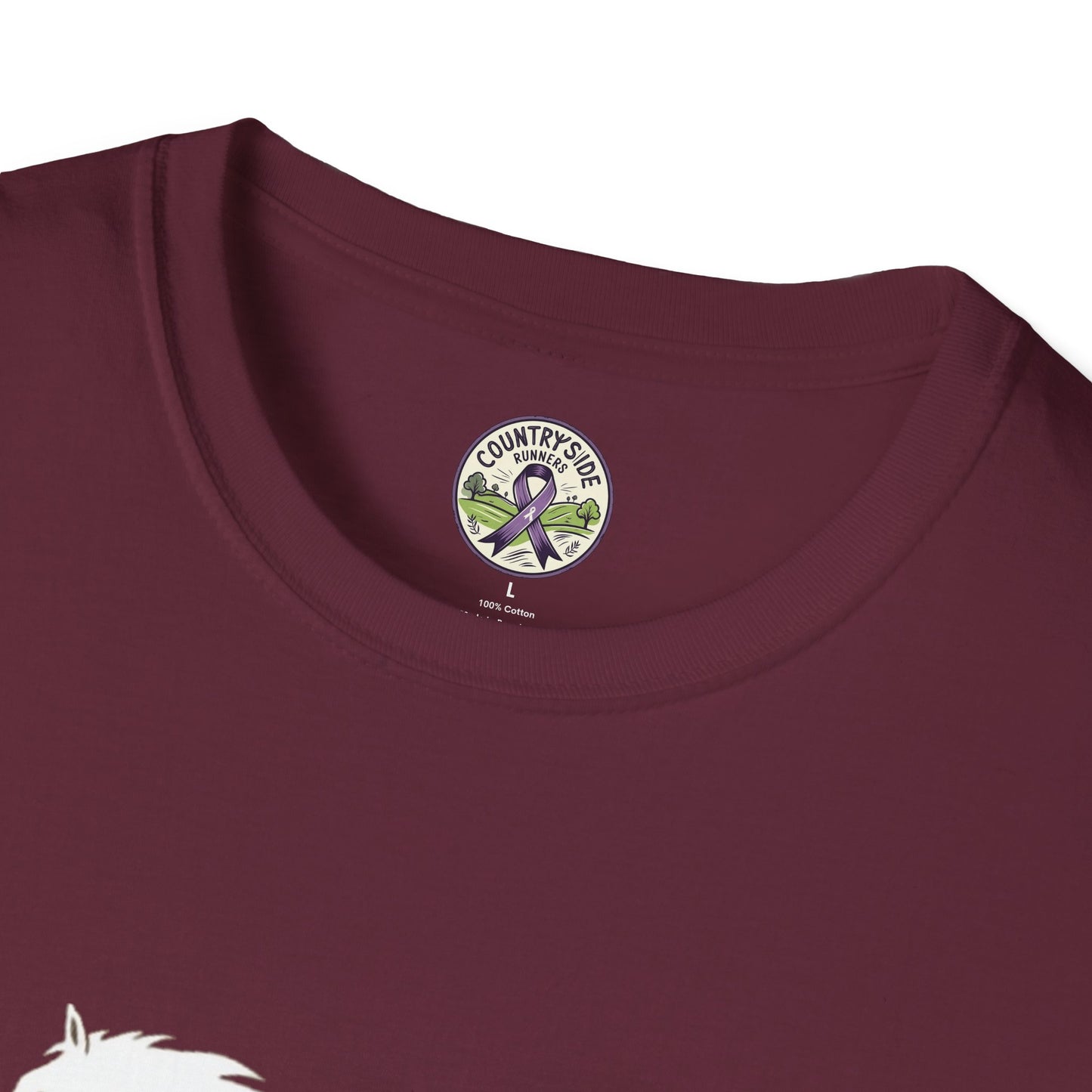 Vigue Equine LLC Merch for Countryside Runners- soft style t-shirt