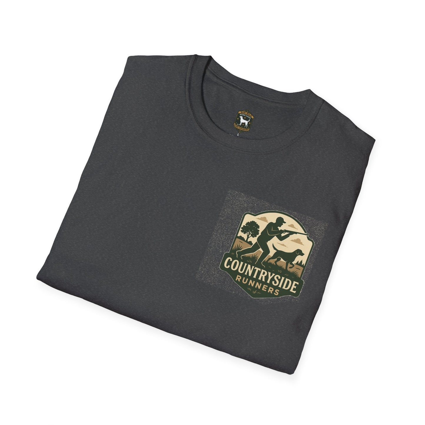 Country Dog T-Shirt, Casual Tee, Gift for Dog Lovers, Pet Owner Apparel, Farmhouse Style, Outdoor Adventure Clothing