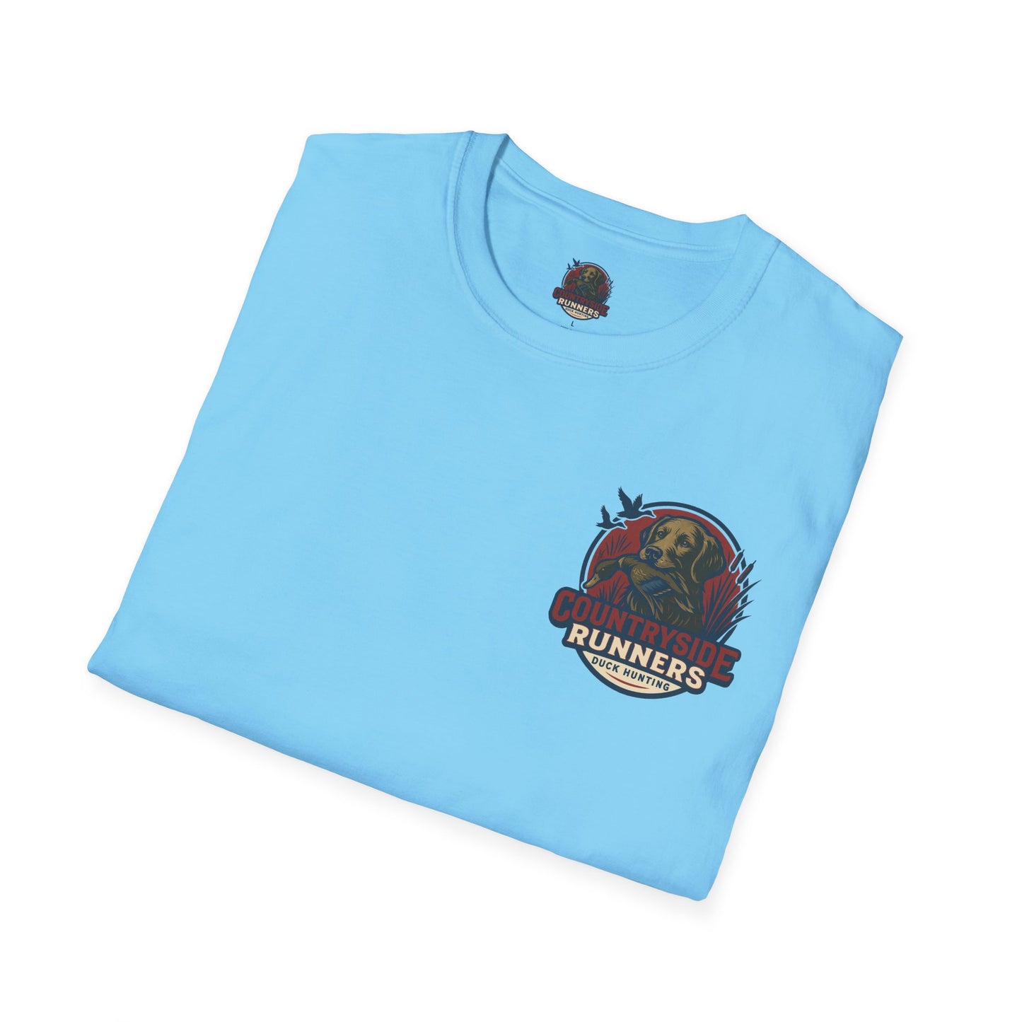 Duck Hunting Runners T-Shirt, Perfect Gift for Hunters, Outdoor Enthusiasts, Casual Wear, Wildlife Lovers, Adventure Apparel