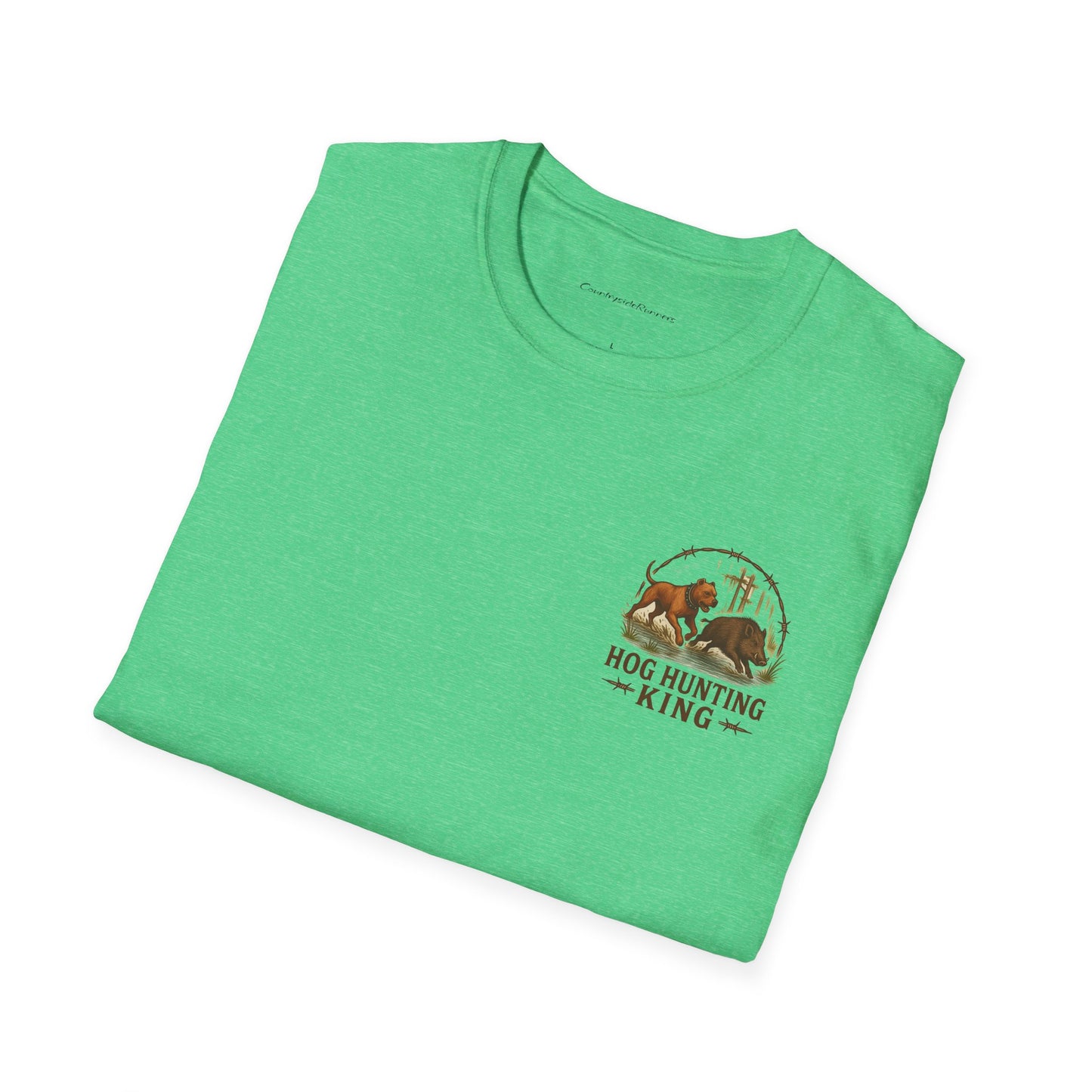 T-Shirt - Hog Hunting King Catch Dog Love