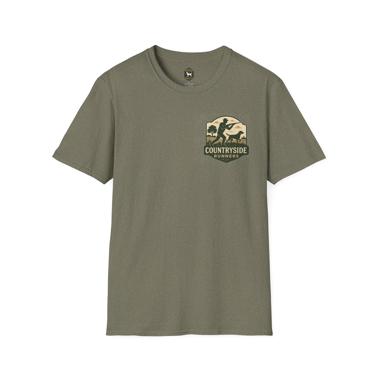 Country Dog T-Shirt, Casual Tee, Gift for Dog Lovers, Pet Owner Apparel, Farmhouse Style, Outdoor Adventure Clothing