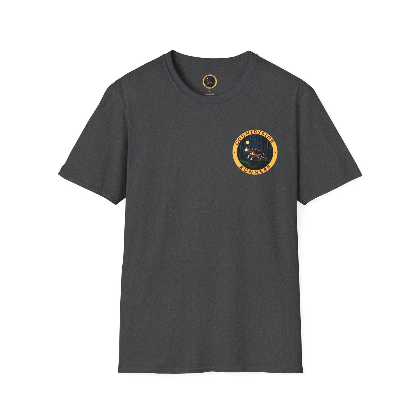 Coonhound Adventures T-Shirt, Fun Dog Lover Tee, Unisex Softstyle Shirt, Perfect Gift for Pet Owners, Outdoor Adventure Apparel
