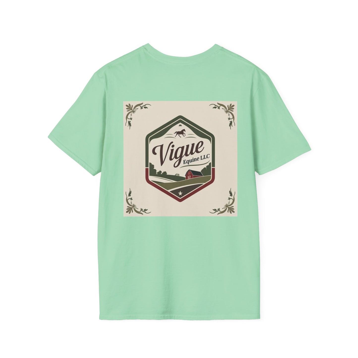Vintage Vigue Equine Unisex T-Shirt - Countryside Runners Merch