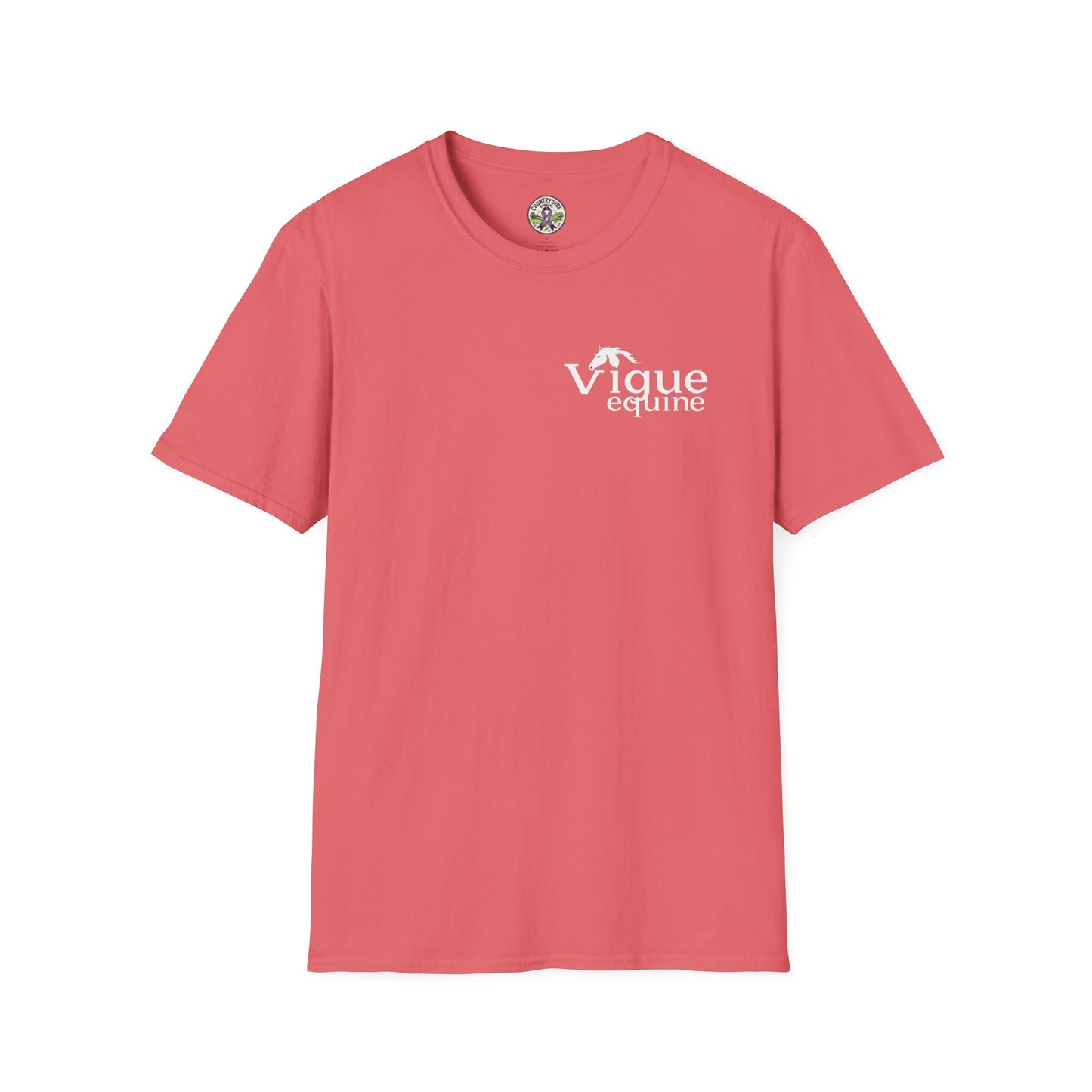 Vigue Equine LLC Merch for Countryside Runners- soft style t-shirt