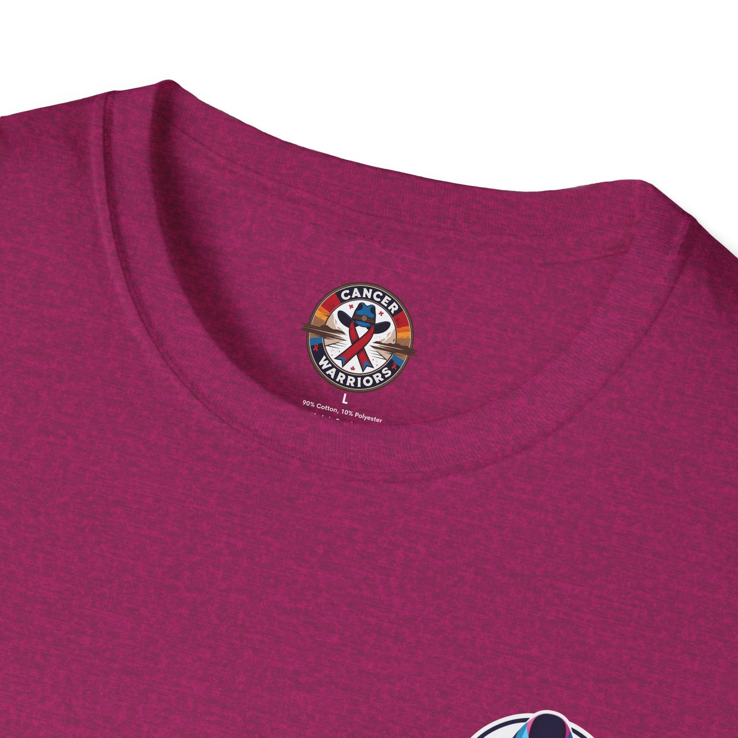 Cancer Warriors Unisex T-Shirt | Softstyle Tee for Support & Awareness, Gift for Fighters, Survivors, Fundraisers, Motivational Wear