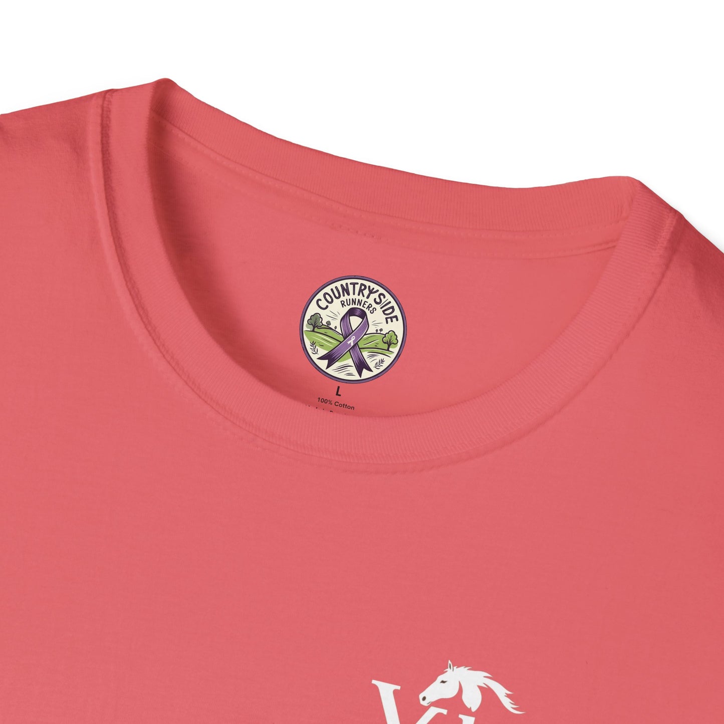 Vigue Equine LLC Merch for Countryside Runners- soft style t-shirt