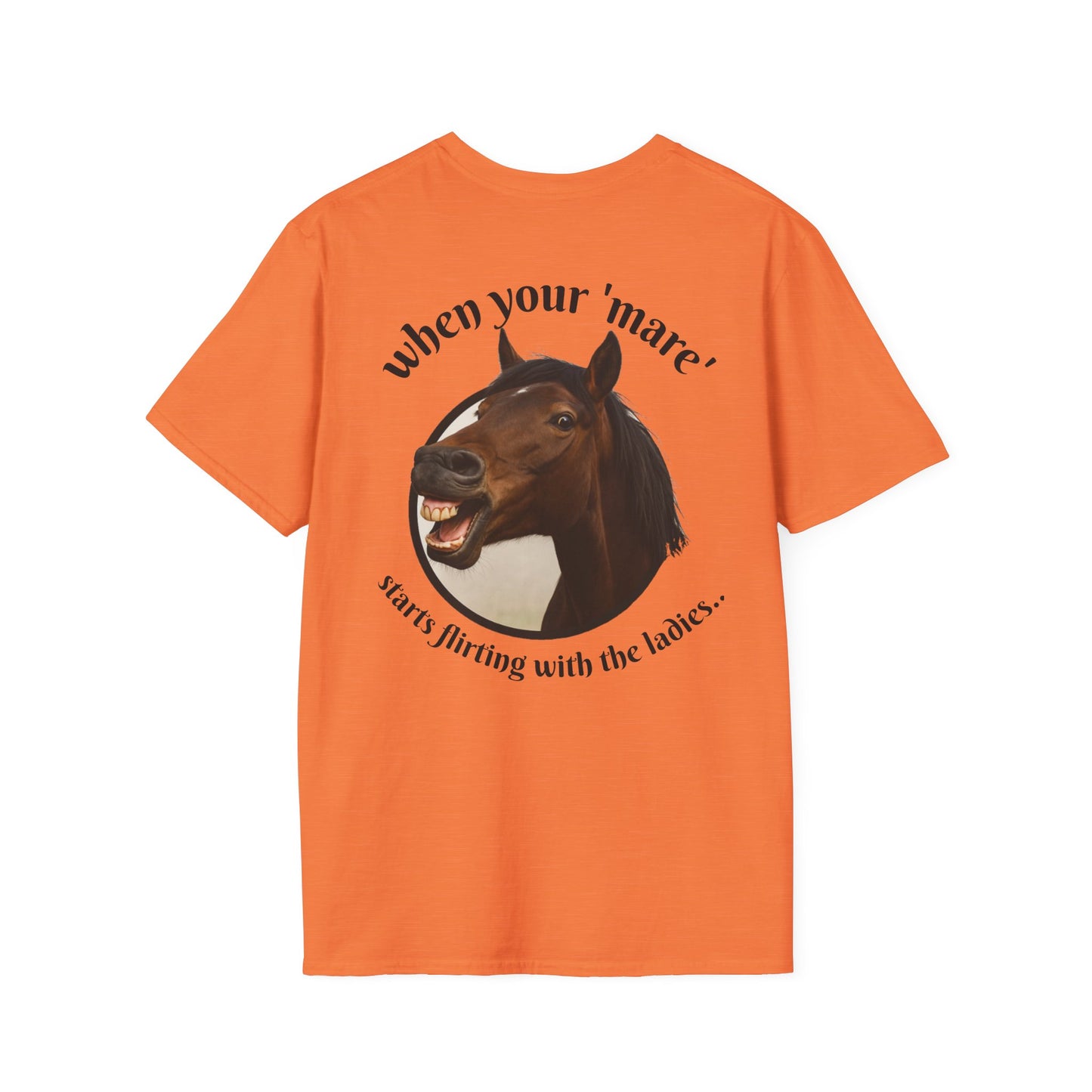 T-Shirt Mare is a stud Unisex Softstyle