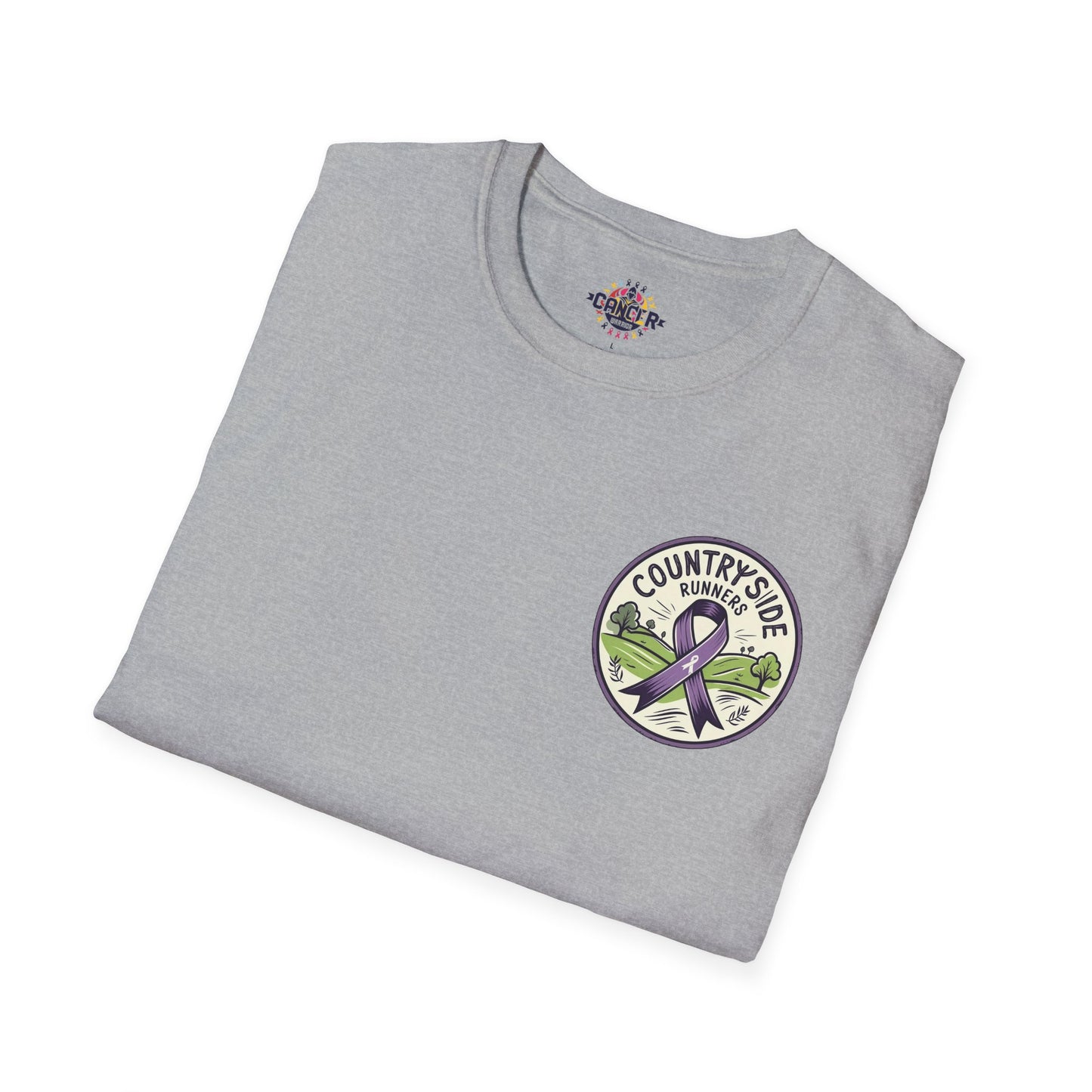 Cancer Warrior Unisex Softstyle T-Shirt, Support Tee, Awareness Shirt, Gift Idea for Cancer Fighters, Inspirational Apparel