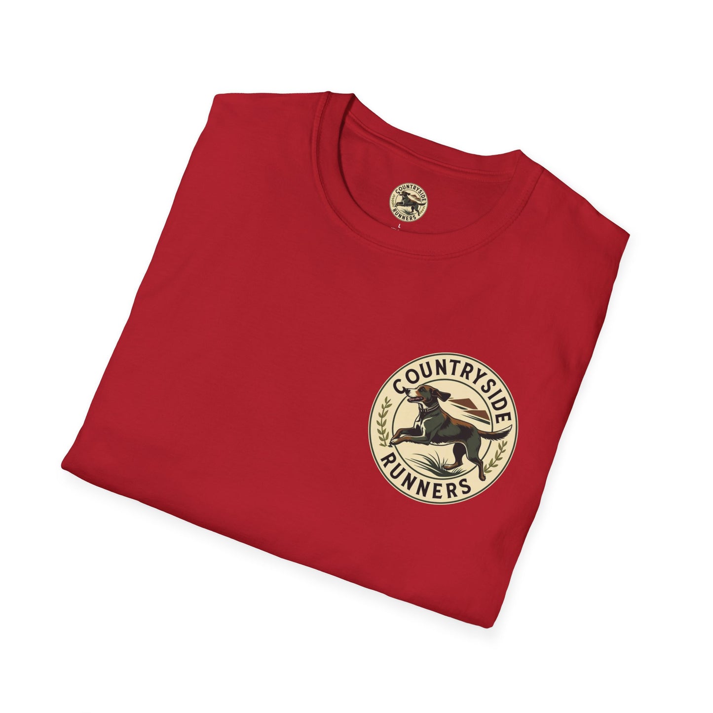 Unisex Country-Themed Graphic Tee, Vintage Runner T-Shirt, Nature Lover Gift, Outdoor Lifestyle Apparel, Gifts for Him/Her