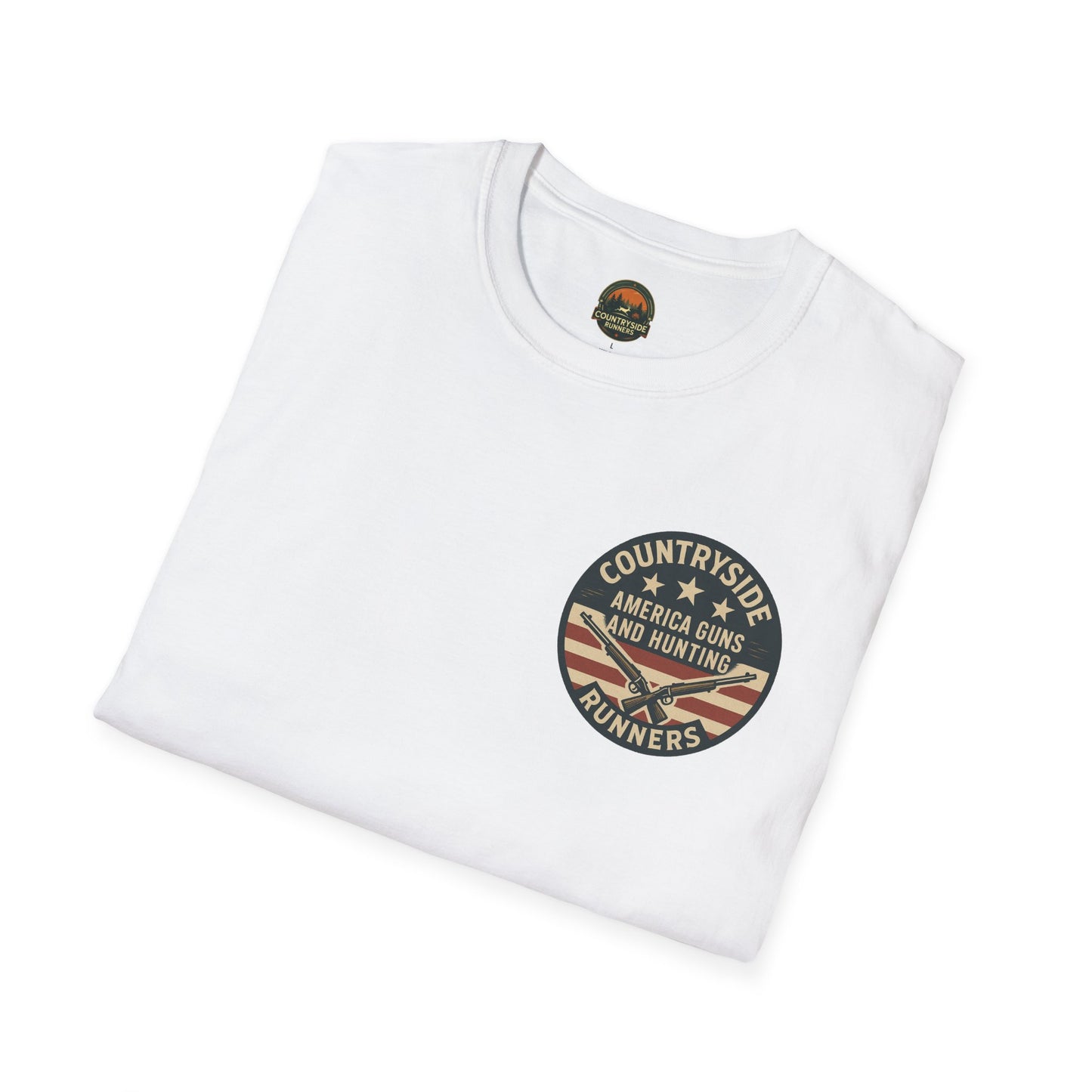Patriotic Adventures T-Shirt | Outdoor Enthusiast Gear, Camping Tee, Hunting Apparel, Gift for Dads, Summer Adventure Wear