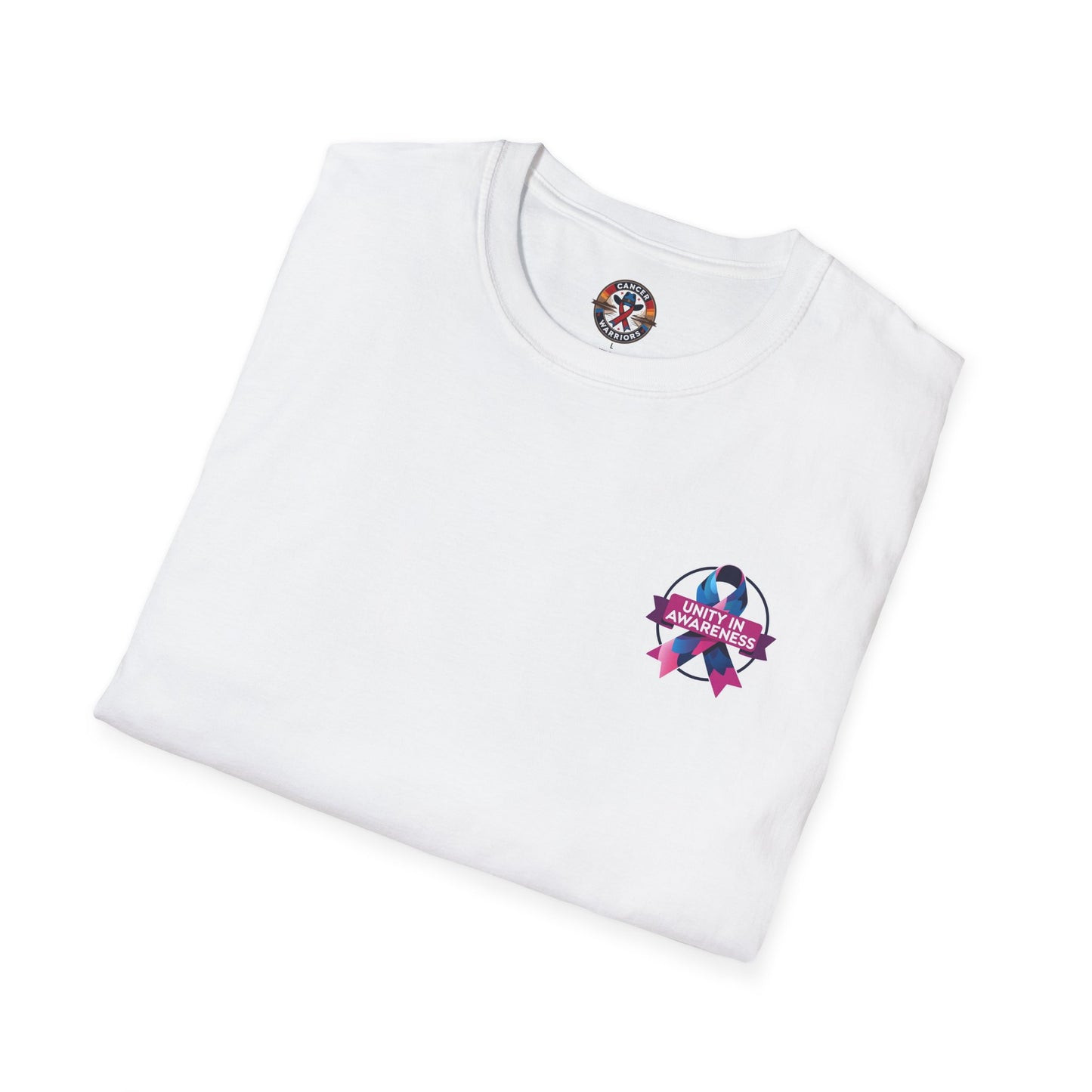 Cancer Warriors Unisex T-Shirt | Softstyle Tee for Support & Awareness, Gift for Fighters, Survivors, Fundraisers, Motivational Wear