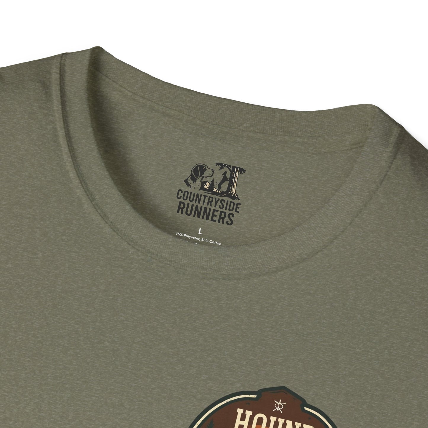Countryside Runners Unisex Softstyle T-Shirt | Dog Lover Gift, Outdoor Activity Tee, Casual Wear, Pet Enthusiast Shirt, Nature Lover Apparel