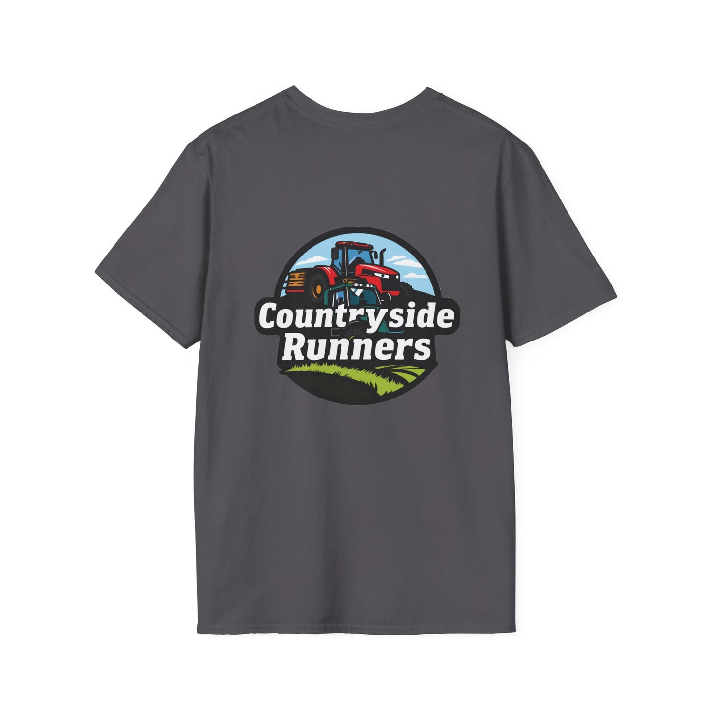 Countryside Runners Unisex Softstyle T-Shirt | Farm Life Tee, Running Gear, Outdoor Apparel, Gift for Runners, Vintage Style Shirt