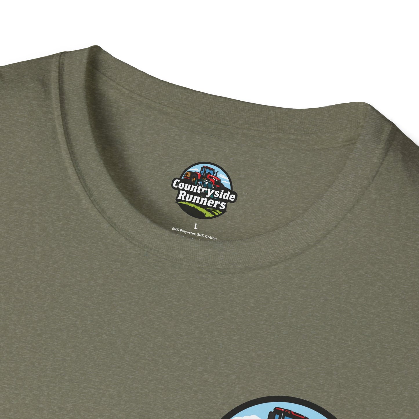 Countryside Runners Unisex Softstyle T-Shirt | Farm Life Tee, Running Gear, Outdoor Apparel, Gift for Runners, Vintage Style Shirt