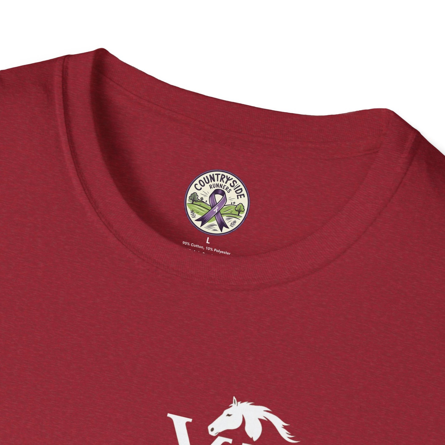 Vigue Equine LLC Merch for Countryside Runners- soft style t-shirt
