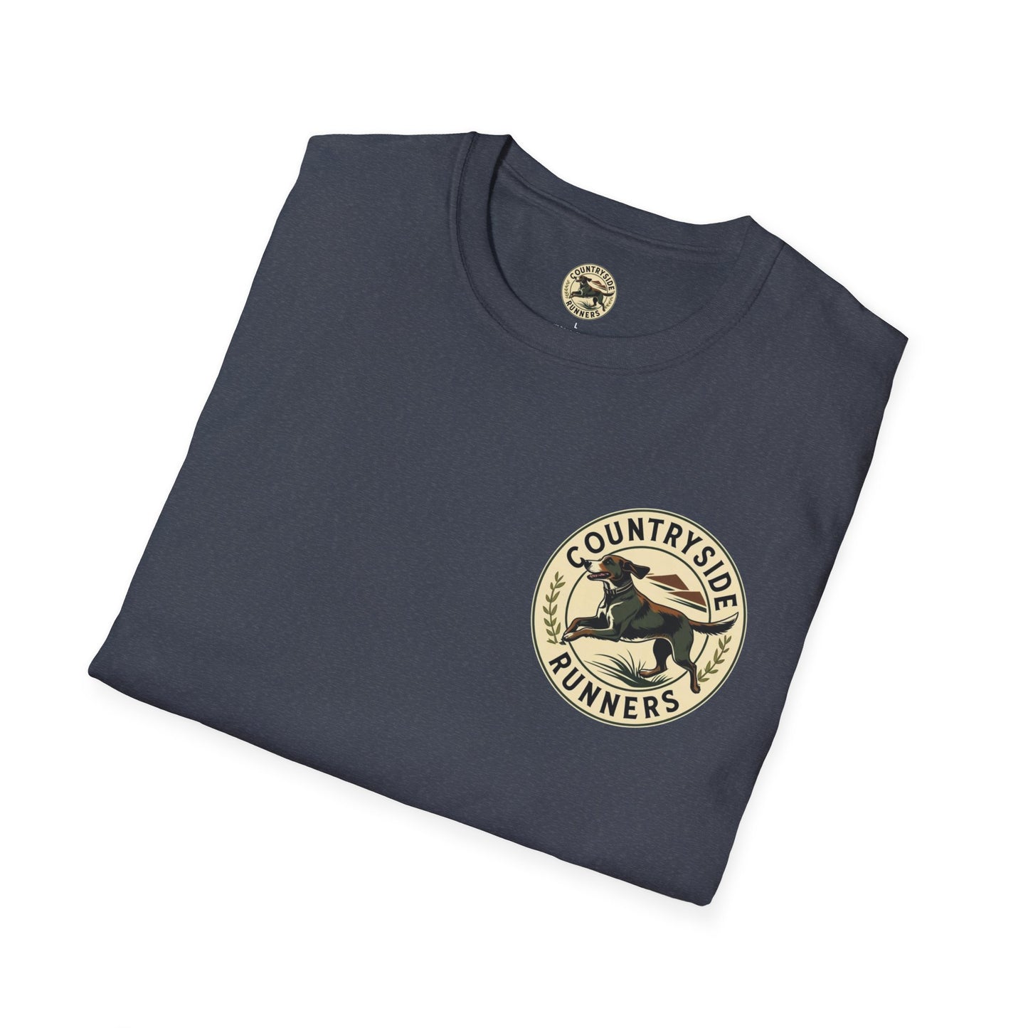 Unisex Country-Themed Graphic Tee, Vintage Runner T-Shirt, Nature Lover Gift, Outdoor Lifestyle Apparel, Gifts for Him/Her