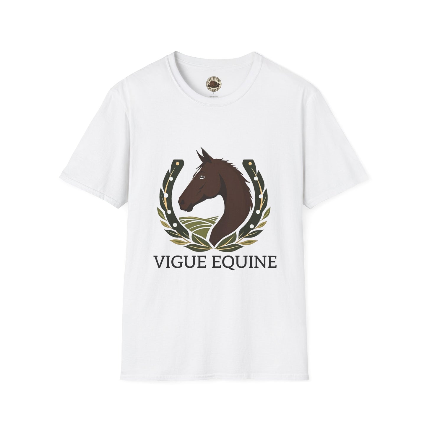 Vigue Equine Tips Hat Unisex T-Shirt - Equestrian Design