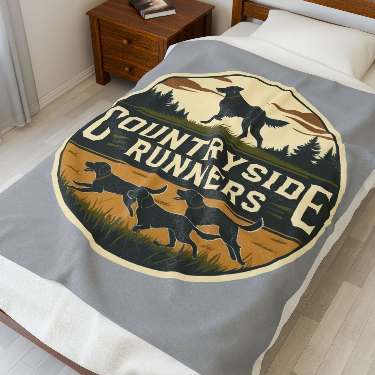 Plush Blanket - Countryside Runners Blanket