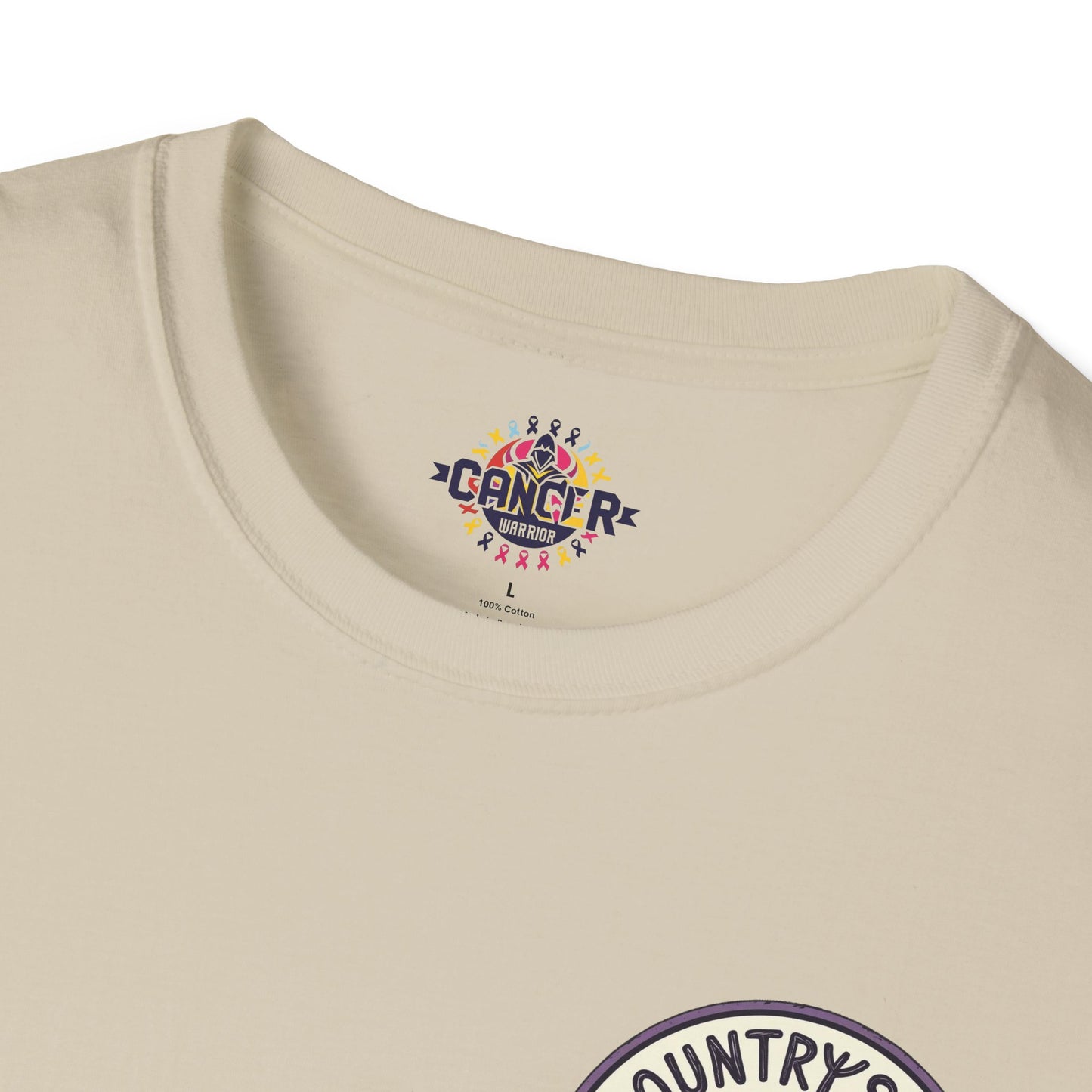 Cancer Warrior Unisex Softstyle T-Shirt, Support Tee, Awareness Shirt, Gift Idea for Cancer Fighters, Inspirational Apparel