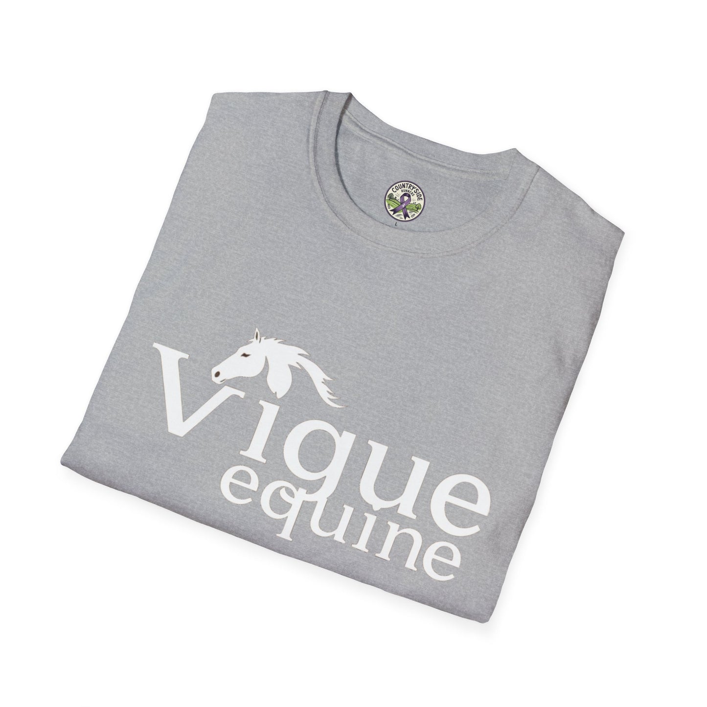 Vigue Equine LLC Merch for Countryside Runners- soft style t-shirt