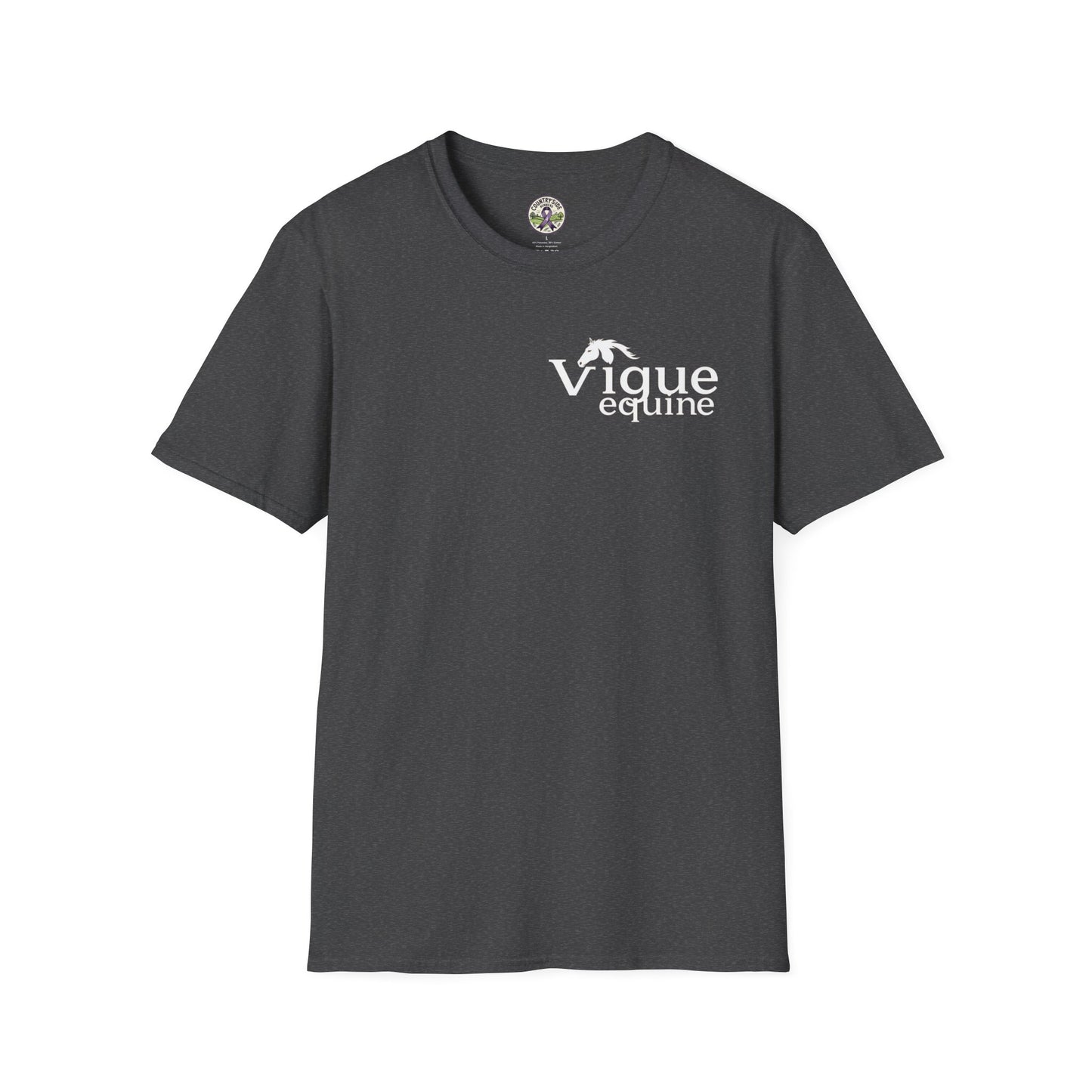 Vigue Equine LLC Merch for Countryside Runners- soft style t-shirt
