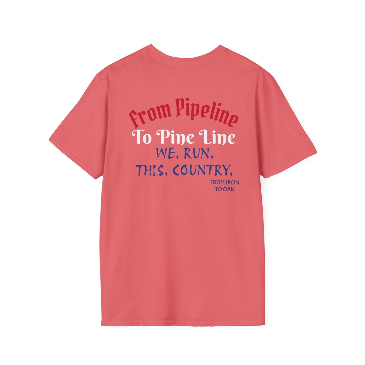 Pipeline to Pineline Countryside Runners brand T-shirt