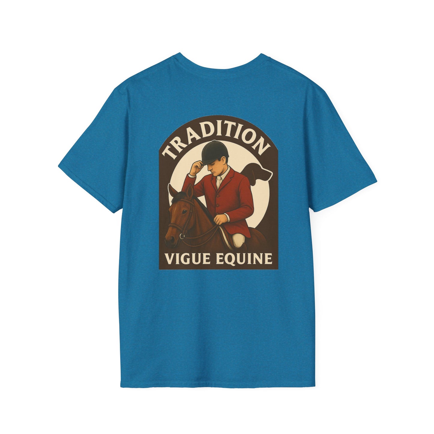Vigue Equine Tips Hat Unisex T-Shirt - Equestrian Design