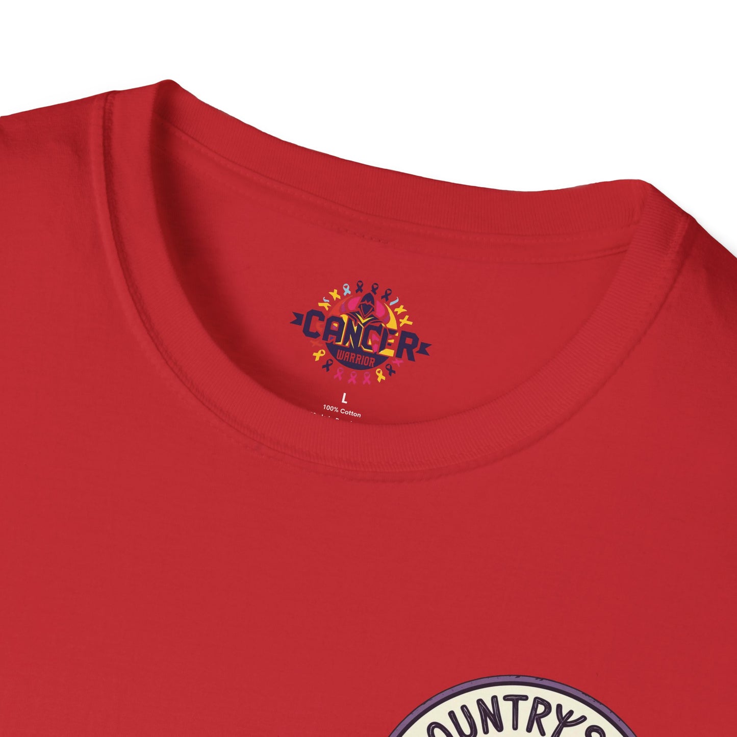 Cancer Warrior Unisex Softstyle T-Shirt, Support Tee, Awareness Shirt, Gift Idea for Cancer Fighters, Inspirational Apparel