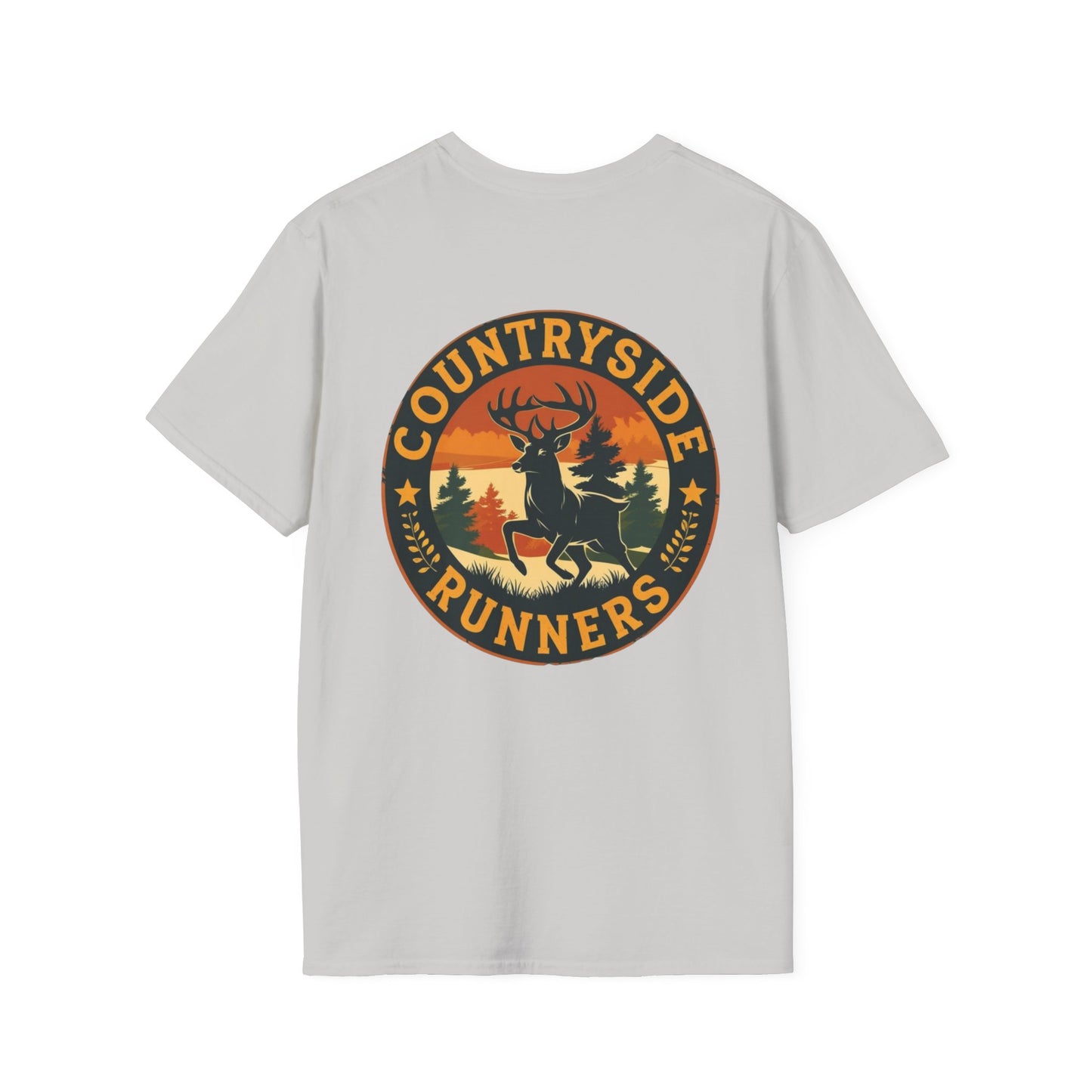 Countryside Runners Unisex Softstyle T-Shirt, Comfortable Graphic Tee, Perfect for Runners, Outdoor Lovers, Gift for Him/Her, Casual Wear