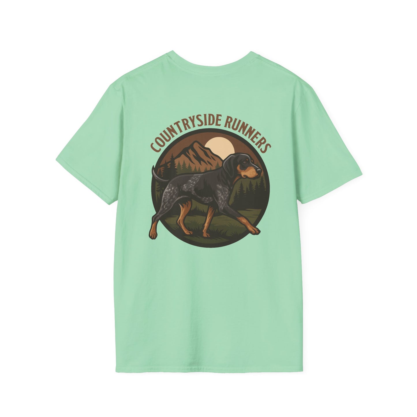 Bluetick Coonhound Hunting Design