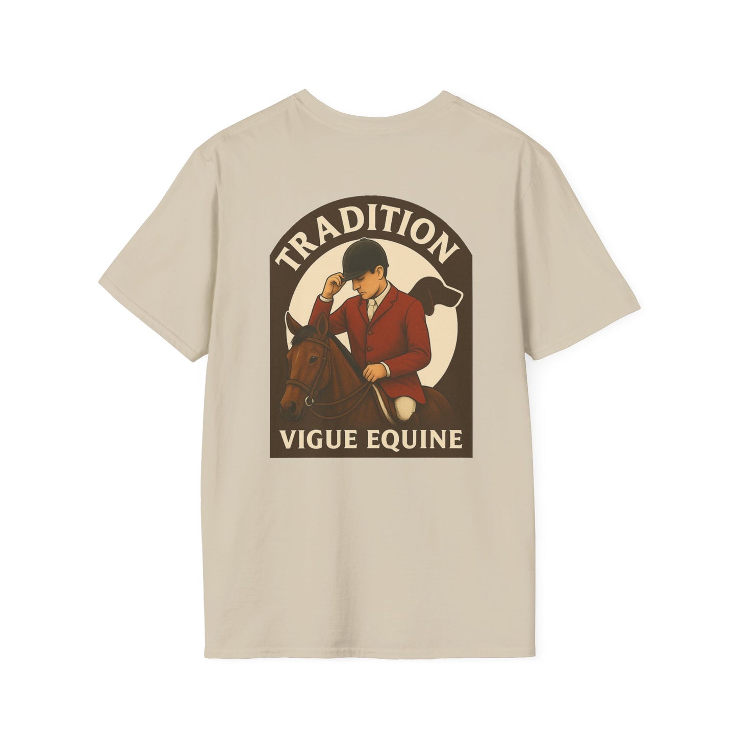 Vigue Equine Tips Hat Unisex T-Shirt - Equestrian Design