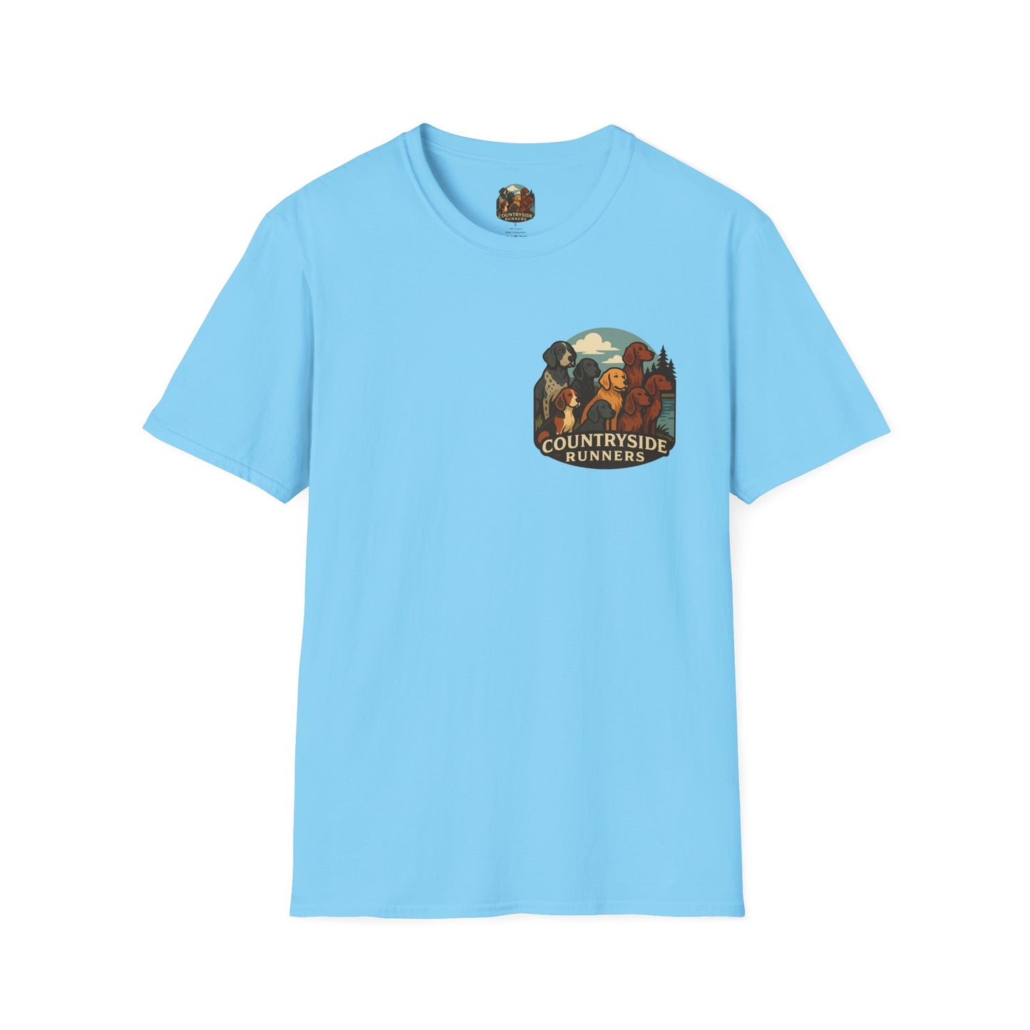 Dog Runners T-Shirt, Perfect Gift for Hunters, Outdoor Enthusiasts, Casual Wear, Wildlife Lovers, Adventure Apparel