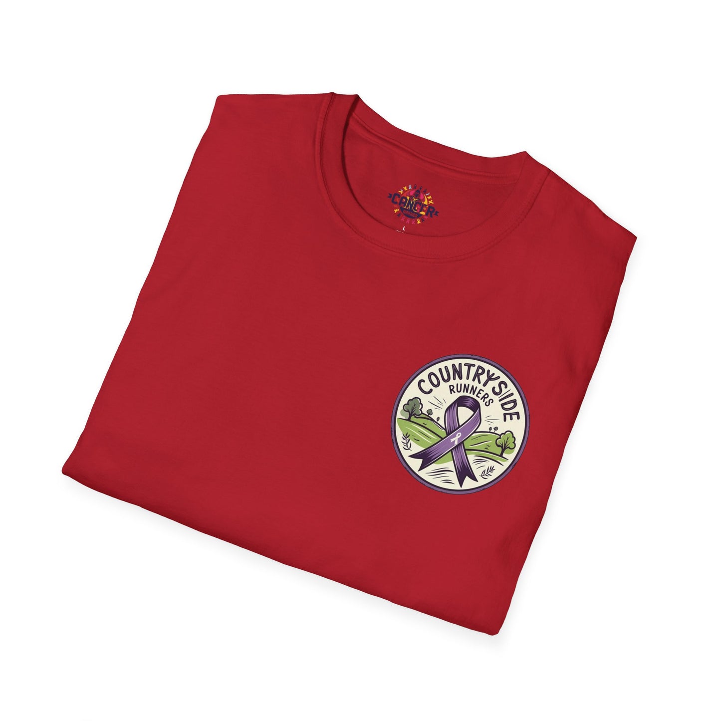 Cancer Warrior Unisex Softstyle T-Shirt, Support Tee, Awareness Shirt, Gift Idea for Cancer Fighters, Inspirational Apparel