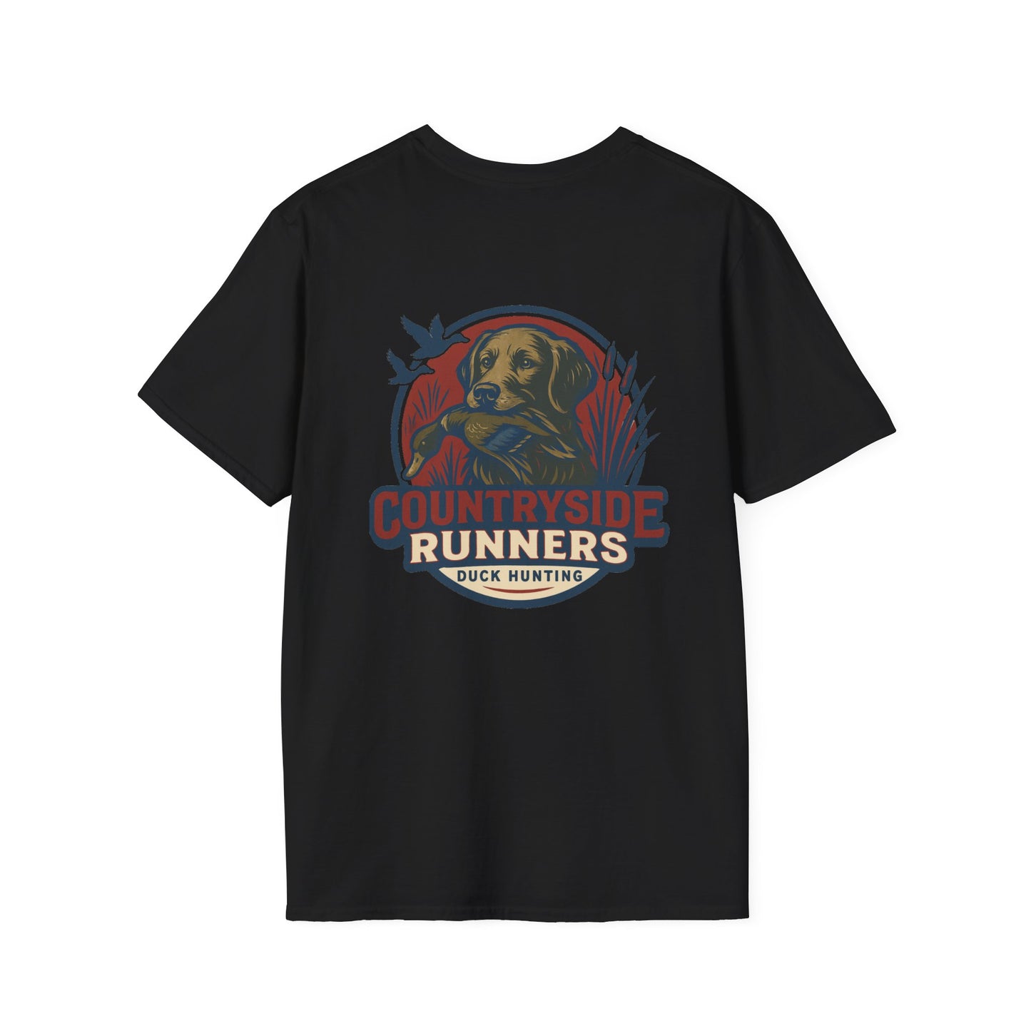 Duck Hunting Runners T-Shirt, Perfect Gift for Hunters, Outdoor Enthusiasts, Casual Wear, Wildlife Lovers, Adventure Apparel