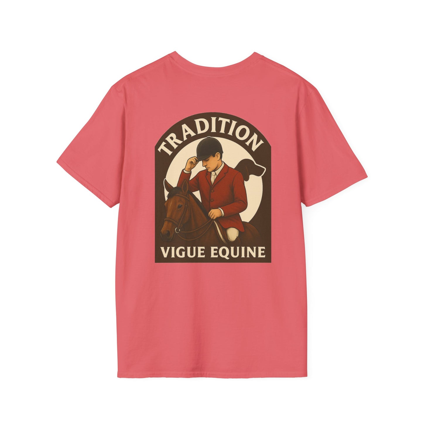 Vigue Equine Tips Hat Unisex T-Shirt - Equestrian Design