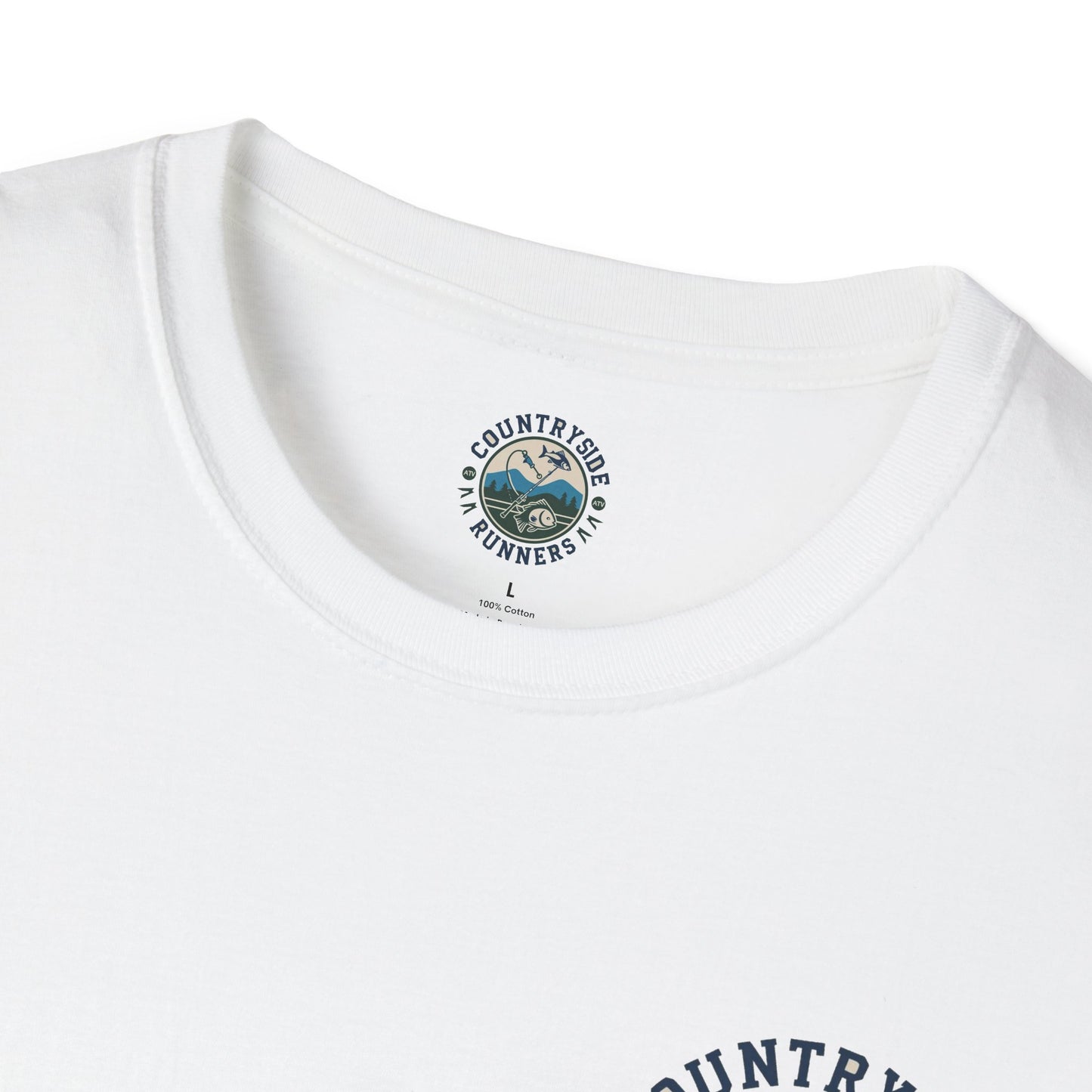 Adventure-Themed Unisex Softstyle T-Shirt, Fishing Tee, Outdoor Enthusiasts, Gift for Him, Nature Lover's Apparel