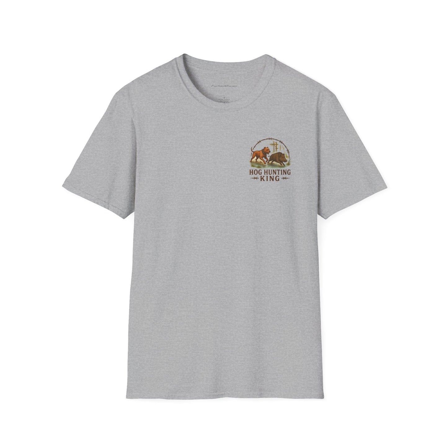 T-Shirt - Hog Hunting King Catch Dog Love