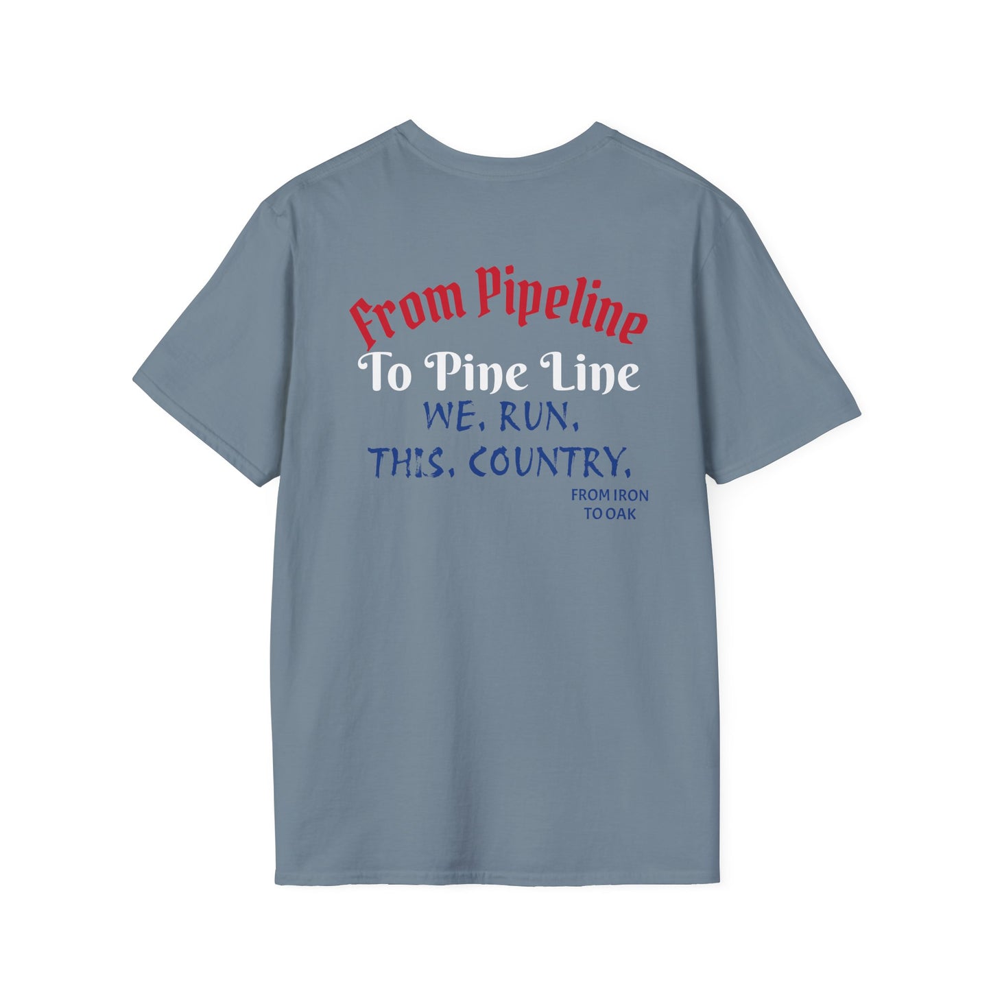 Pipeline to Pineline Countryside Runners brand T-shirt