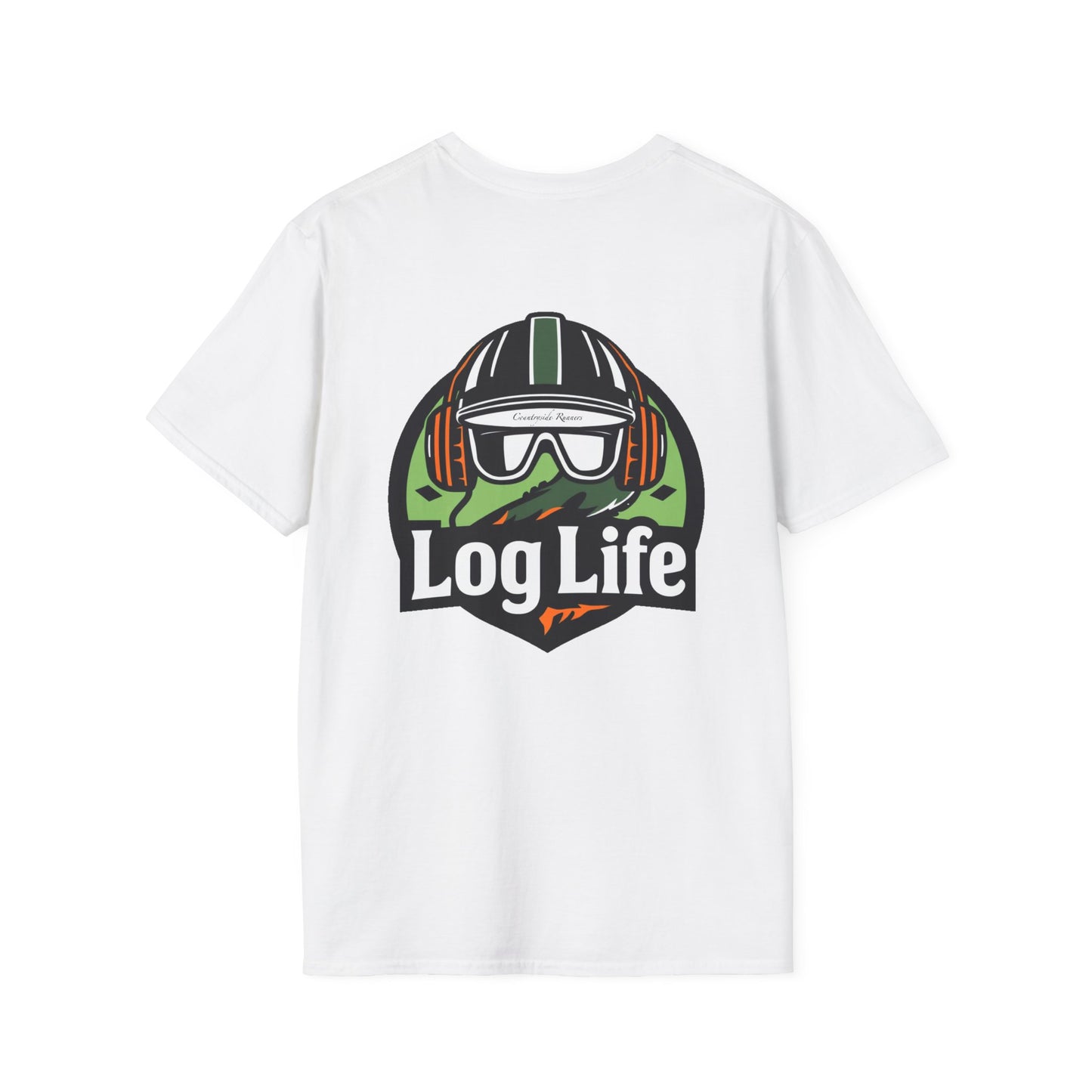 Logging life blue collar built T-Shirt