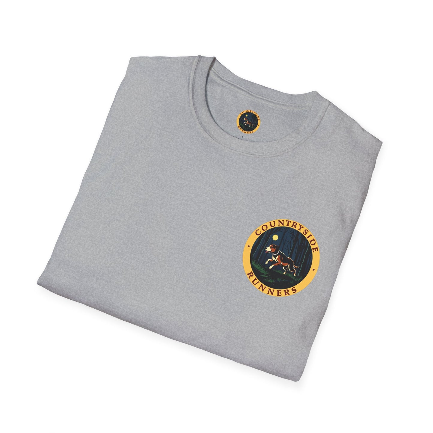 Coonhound Adventures T-Shirt, Fun Dog Lover Tee, Unisex Softstyle Shirt, Perfect Gift for Pet Owners, Outdoor Adventure Apparel