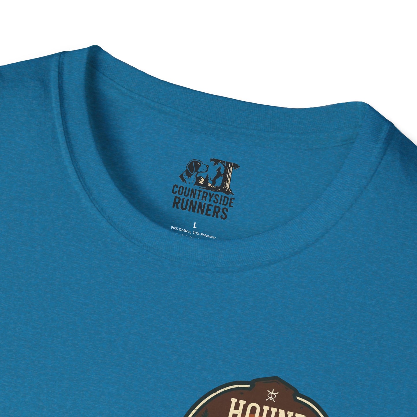 Countryside Runners Unisex Softstyle T-Shirt | Dog Lover Gift, Outdoor Activity Tee, Casual Wear, Pet Enthusiast Shirt, Nature Lover Apparel