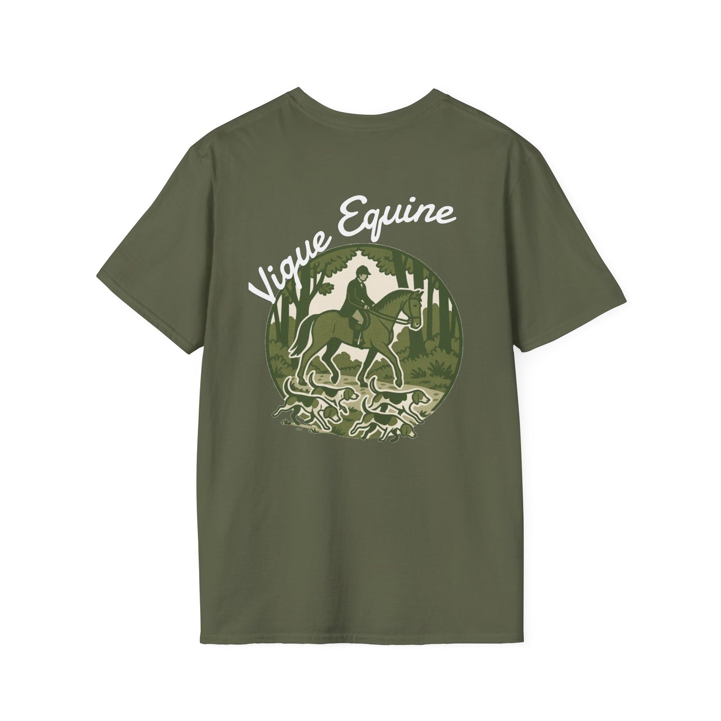 Vigue Equine LLC Merch for Countryside Runners- soft style t-shirt