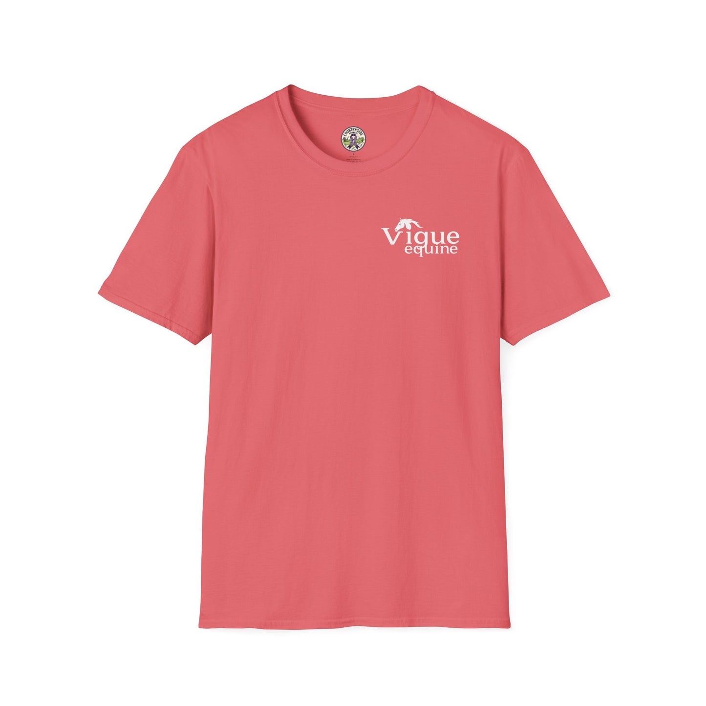 Vigue Equine LLC Merch for Countryside Runners- soft style t-shirt